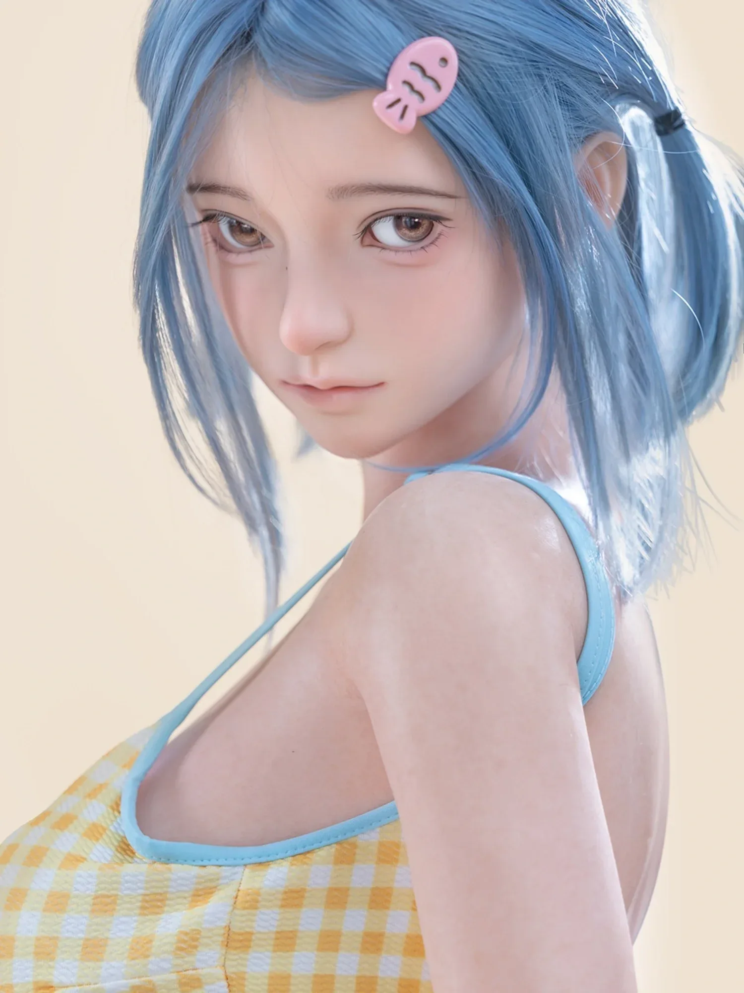 F5732—164cm\/5ft4-30kg G Cup Silicone Asian Chinese Sex Doll | Firefly Diary view 12