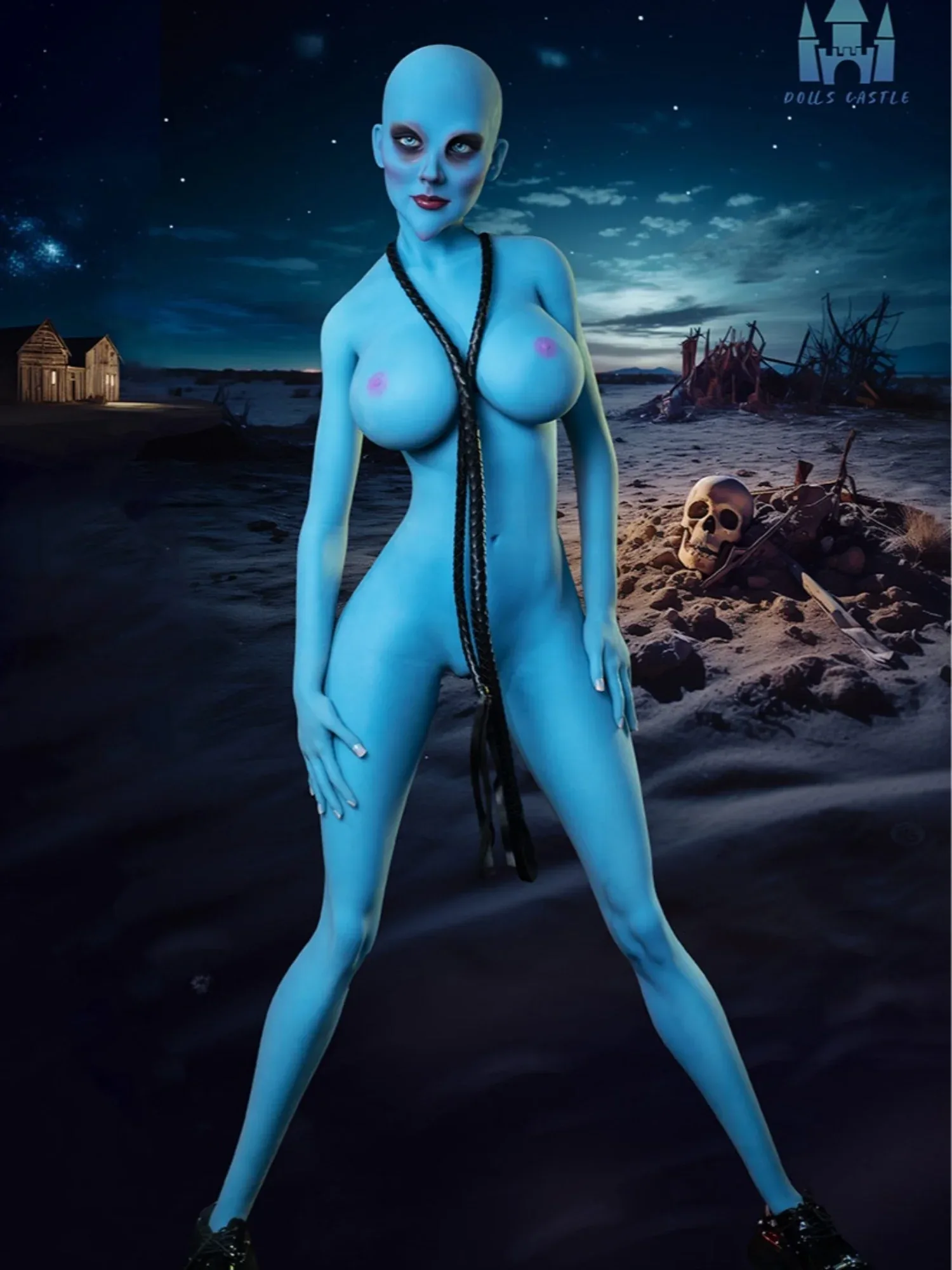 F7074-170cm\/5ft7-37kg G Cup ELF Fantasy TPE Sexual Hentai Best Alien Sex Doll|Doll Castle view 3