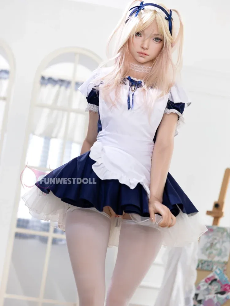 F2523-159cm(5.2ft)-37kg A Cup Realistic Skin Texture Silicone Sex Doll | Fun West Doll view 6