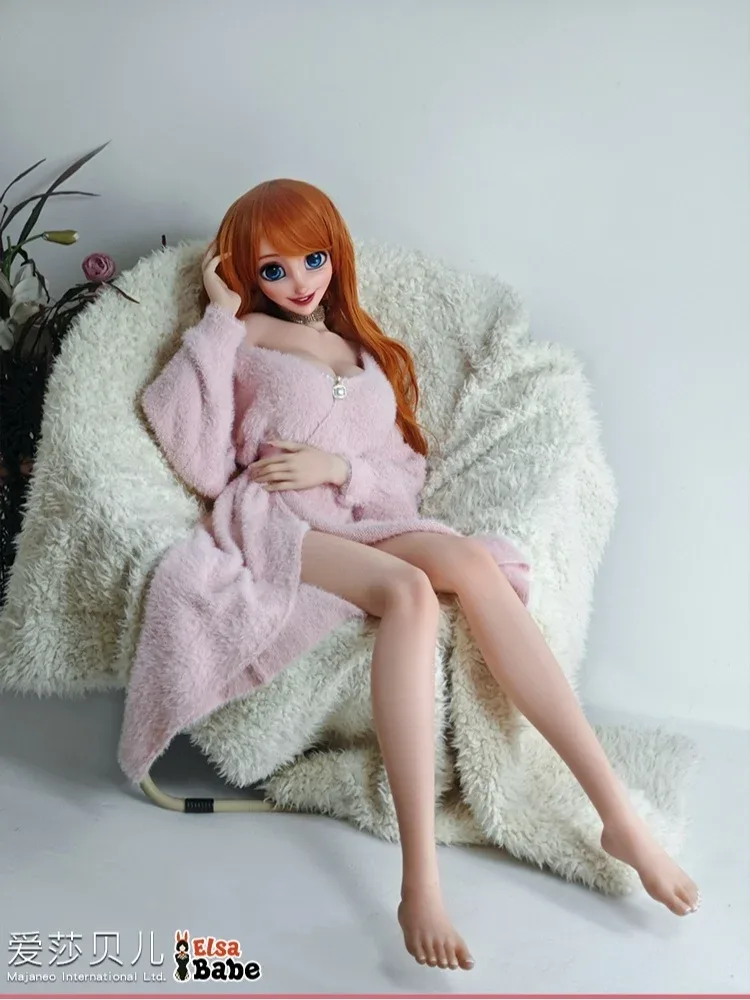 F8049-150cm\/5ft-27.5kg Silicone Anime Hentai Sex Doll | Elsa Babe view 7