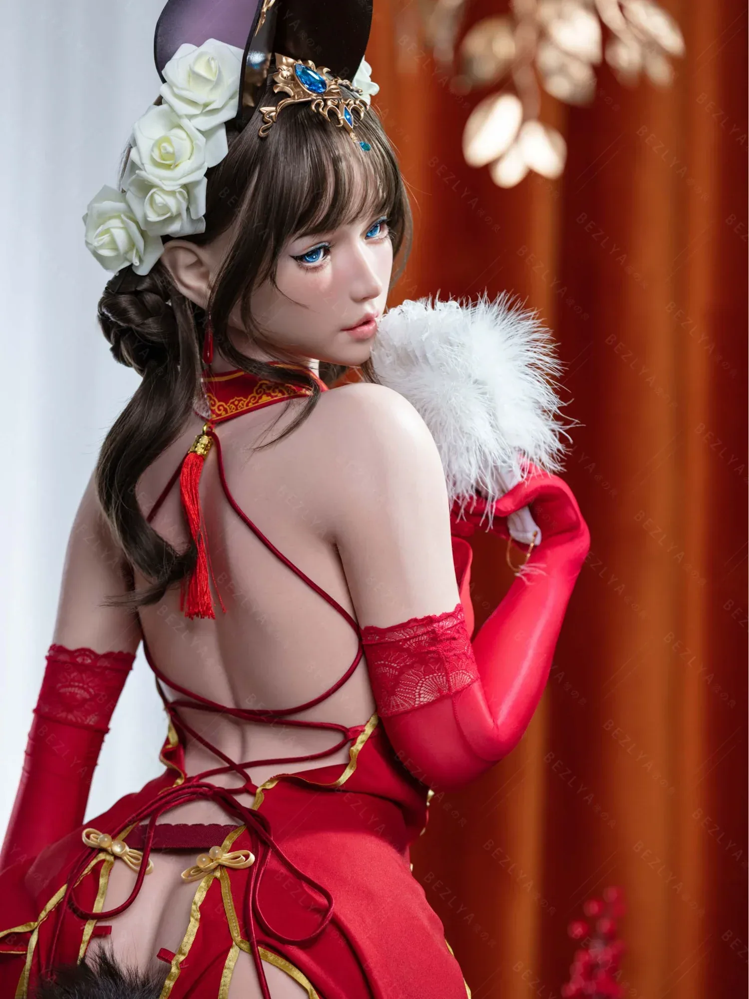 F5947-155Rcm(5.12ft)-32.5kg 2.2 A Cup Silicone Adult Asian Sex Doll|AITIA Doll view 8