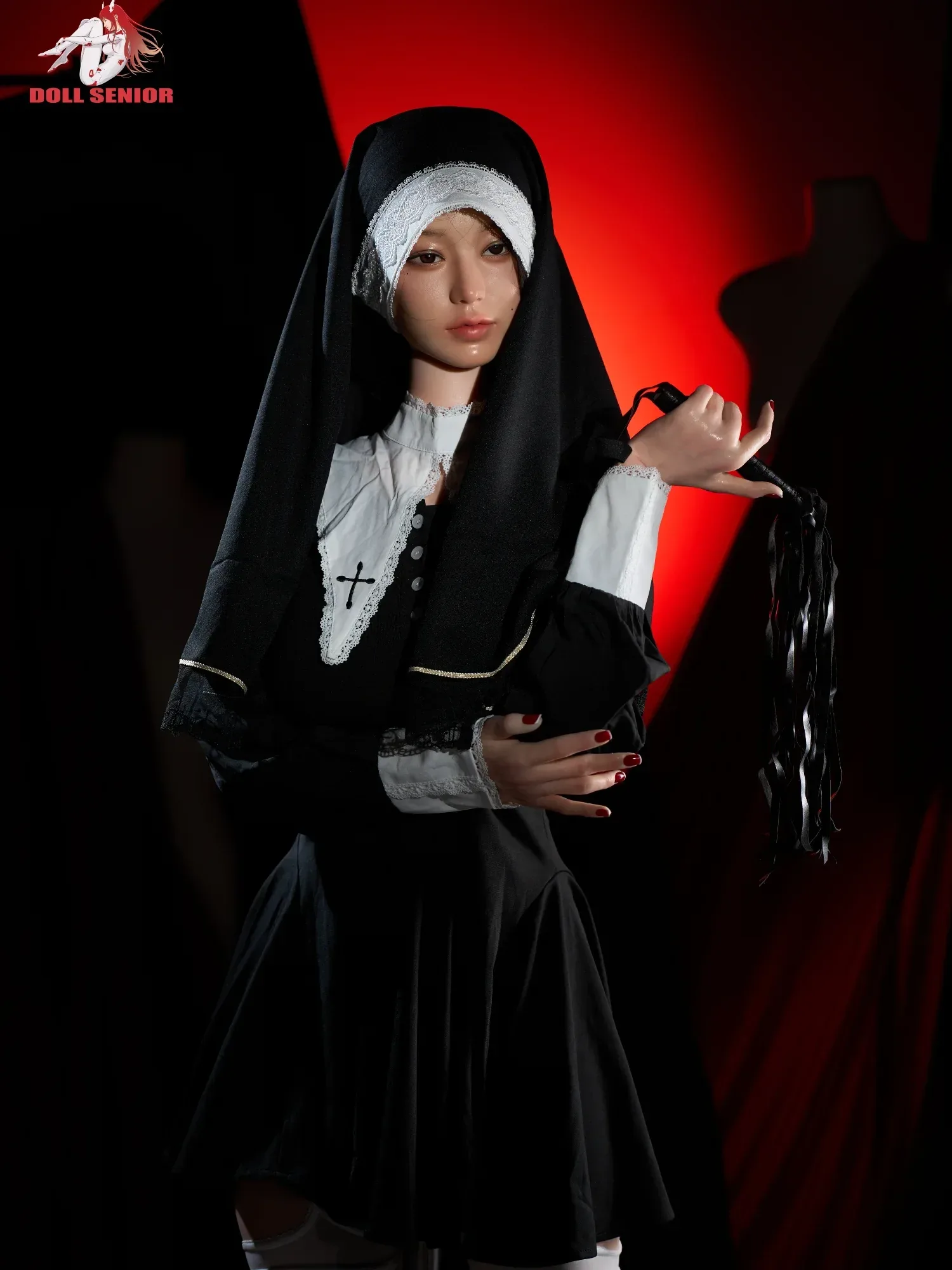 F9177- 163cm(5ft4)-35kg E Cup Silicone ROS Halloween Lifesize Sex Dolls丨Doll senior view 7