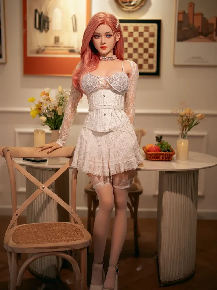 F2228-160cm\/5ft2 36kg C Cup Lifelike Moaning Silicone Head Sex Doll |SY Doll view 2