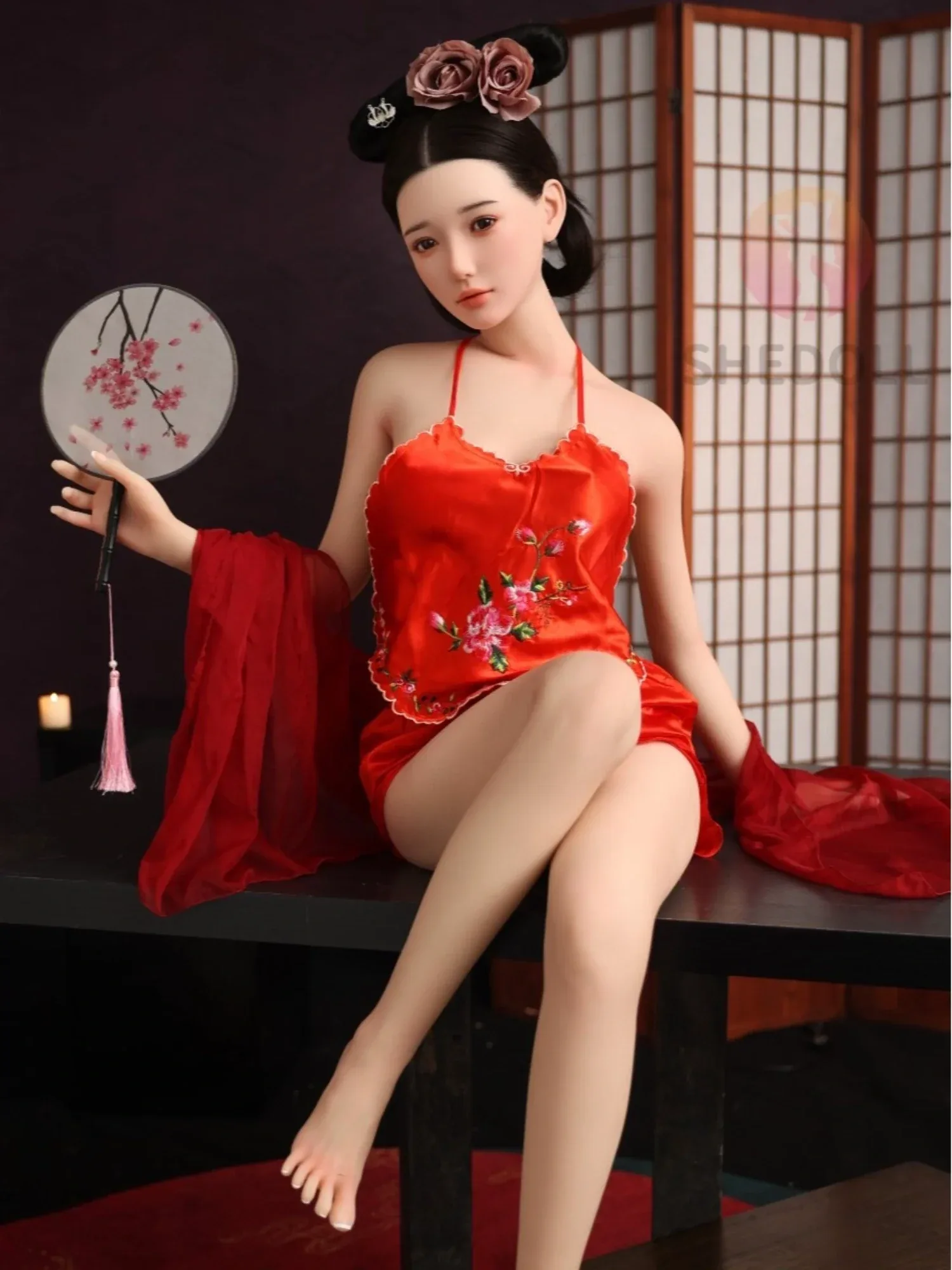 F6016—158cm\/5ft2-38kg C Cup Asian Silicone Head TPE Body Sex Doll | SHEDOLL view 9