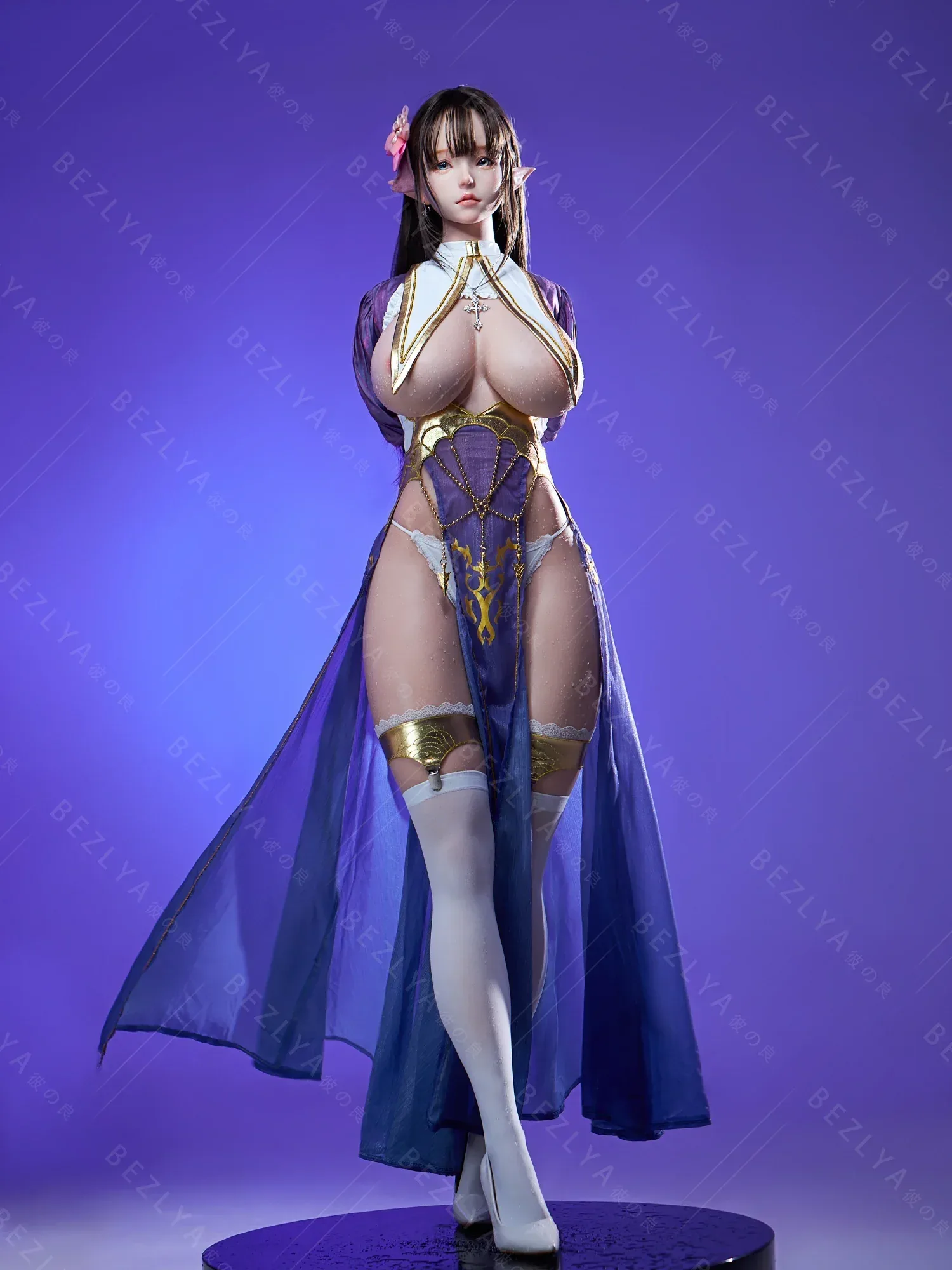 F5940-157cm(5.2ft)-36.2kg 2.2cf K Cup ROS Asian Chinese Silicone Sex Doll|AITIA Doll view 5