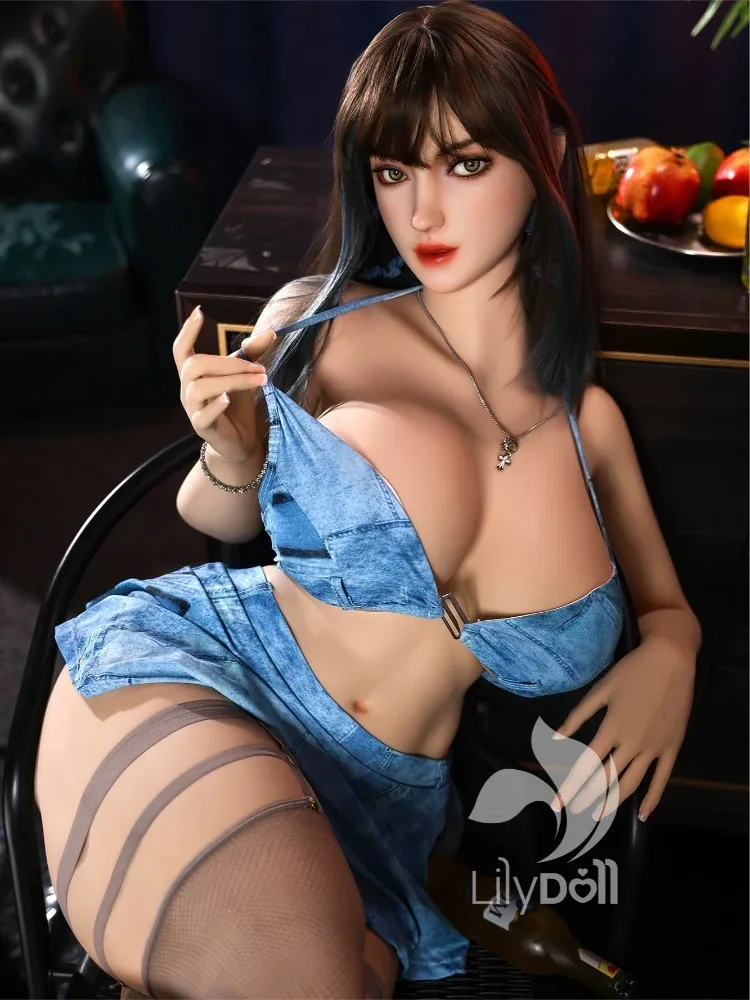 F7555—157cm\/5ft2-54kg K Cup TPE Body + Silicone Head bbw sex doll | LilyDoll view 1