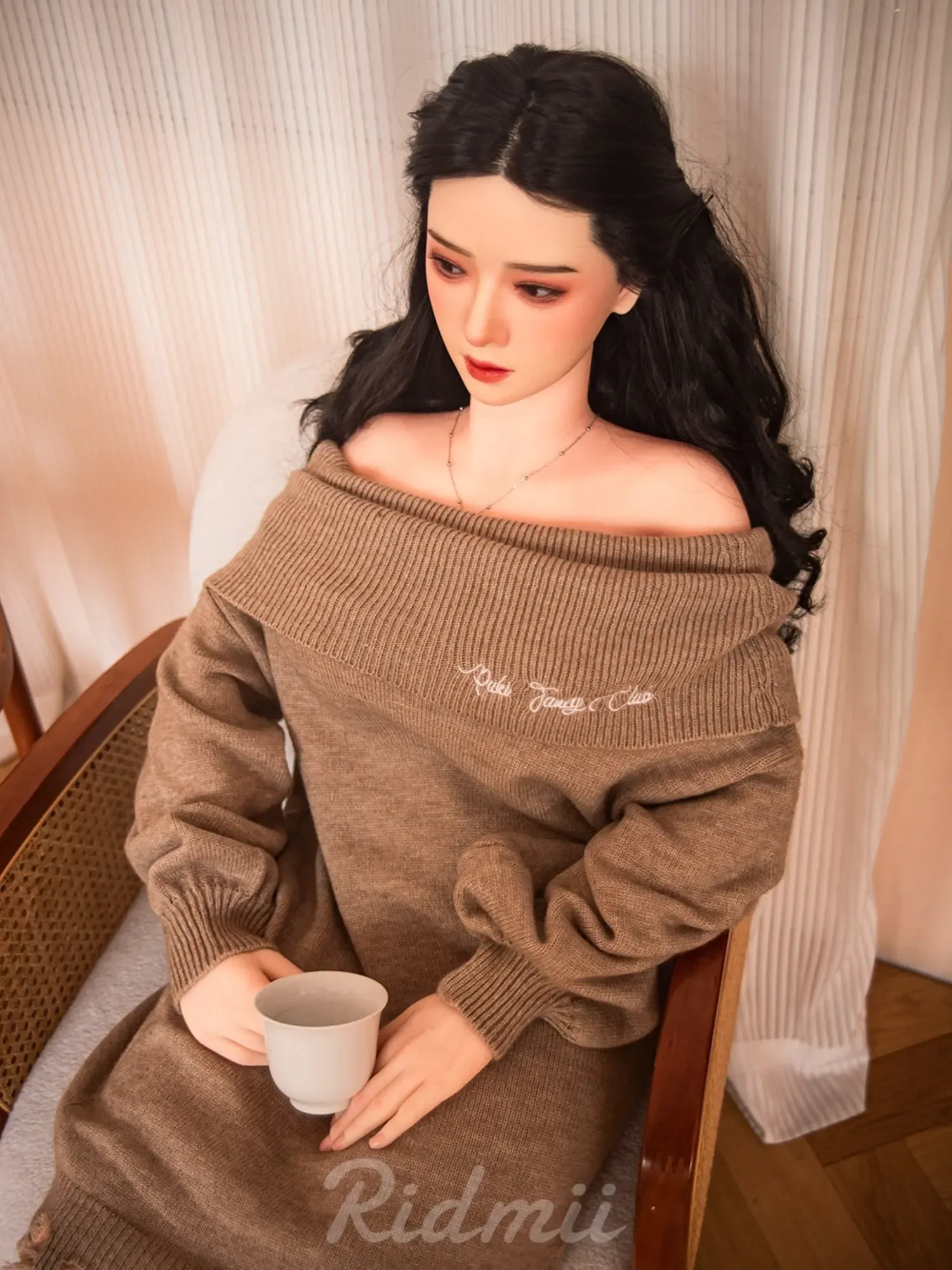 F8524-163cm\/36kg Silicone Head TPE Body Full Size Adult Sex Doll Muncey | Ridmii view 8