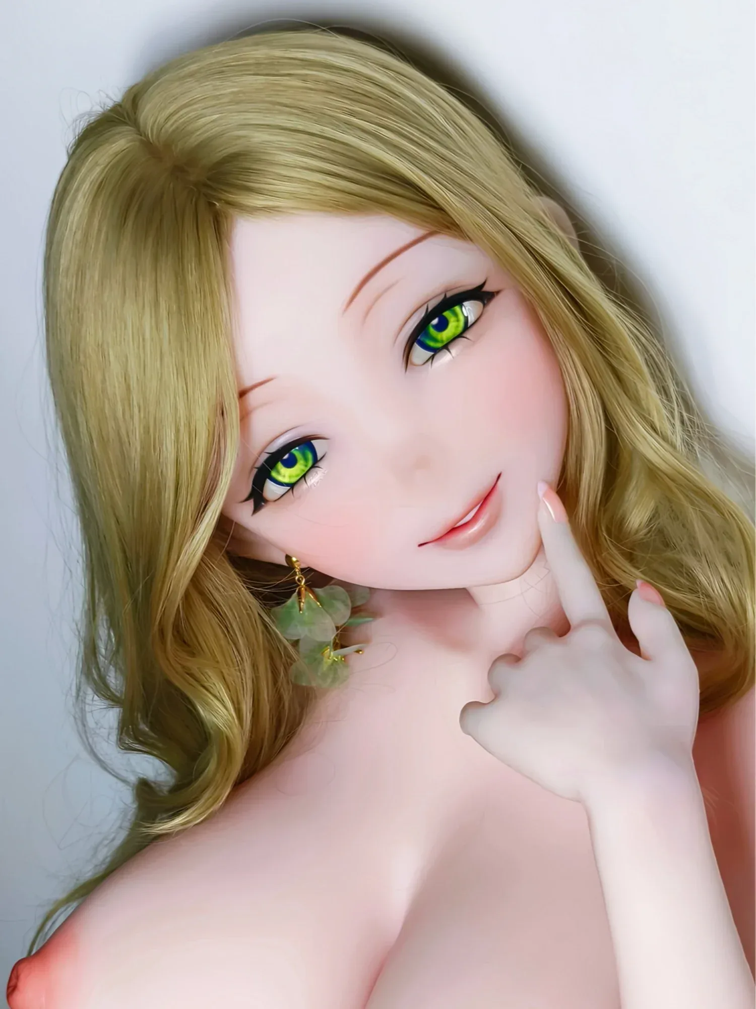 F9326-163cm\/5ft4-39kg Silicone Anime Life Sized Sex Dolls | Elsa Babe view 8