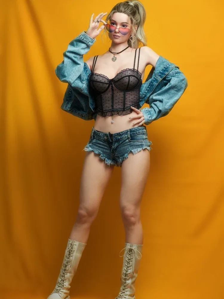 F684—170cm Blonde Realistic Silicone Love Doll |Zelex Doll view 8