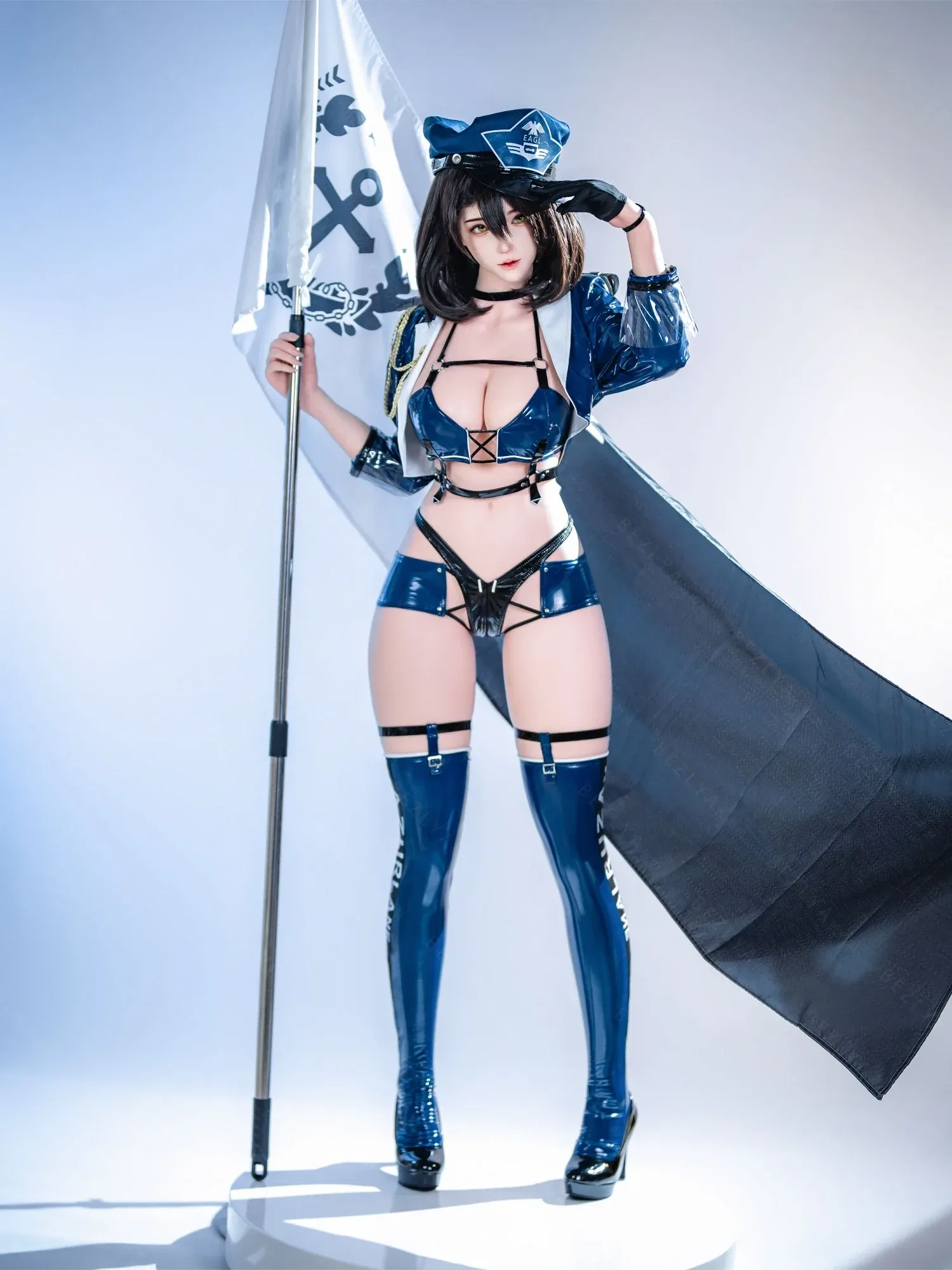 F7124-155Mcm(5.1ft)-38kg 2.2cf E Cup Mini ROS Silicone Asian Adult Chinese Anime Sex Doll|AITIA Doll view 3