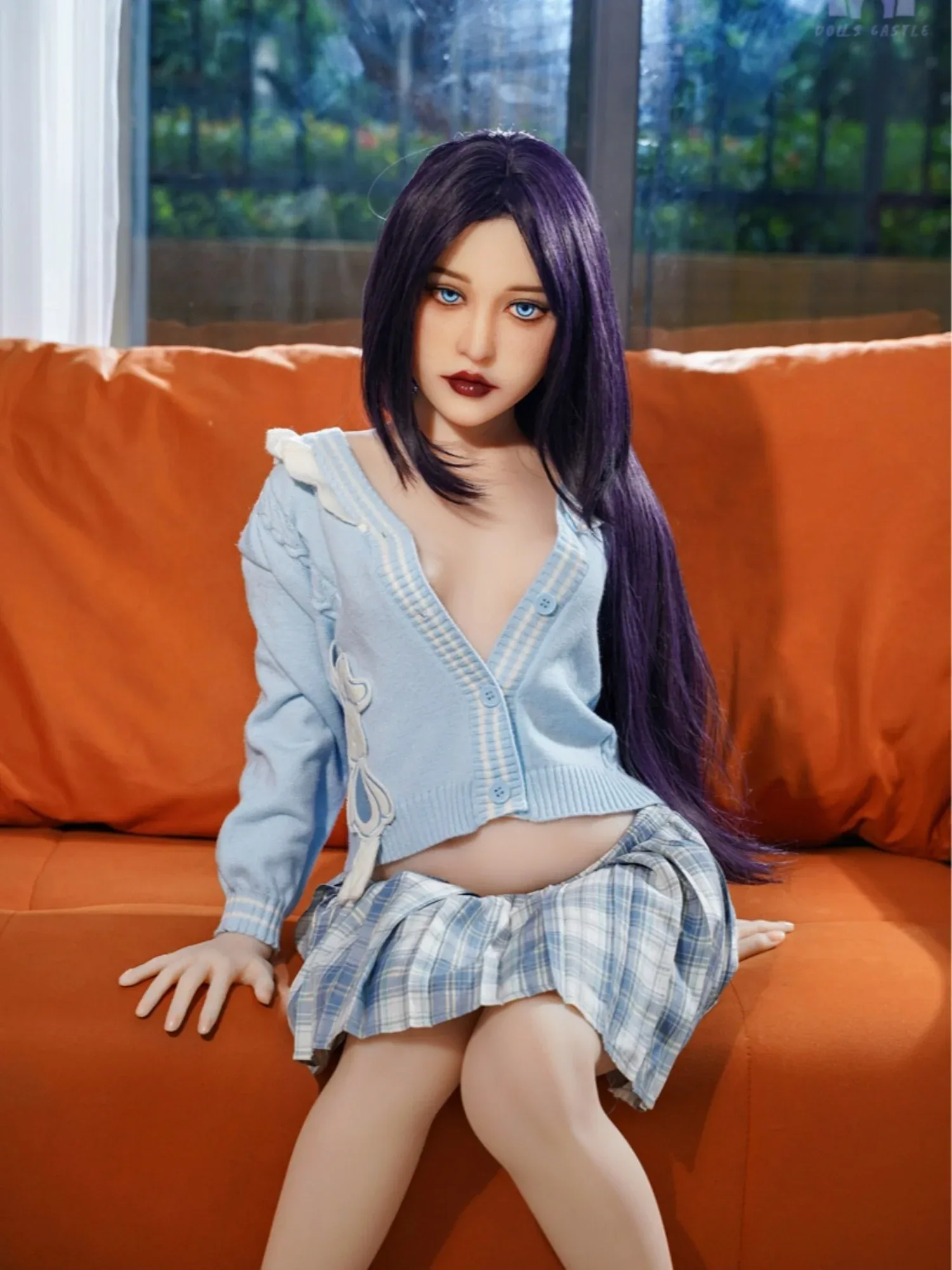 F7096-150cm\/4ft9-29kg B Cup TPE Sexual flat chest European Sex Doll|Doll Castle view 12