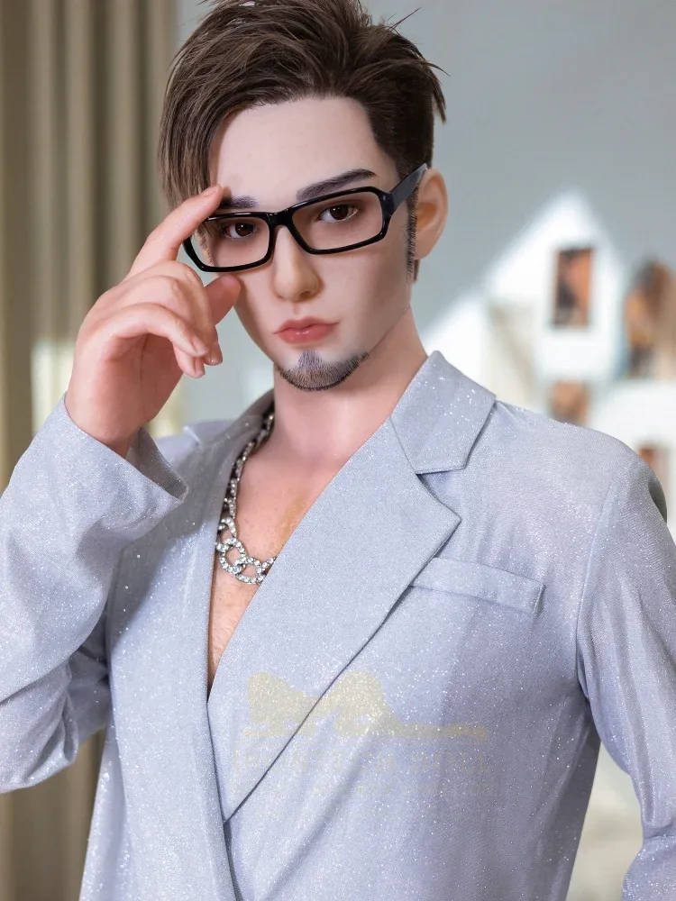 F2376-170cm\/5ft7-38kg Silicone Femboy Sex Doll Young Asian Male - Irontech Doll view 11