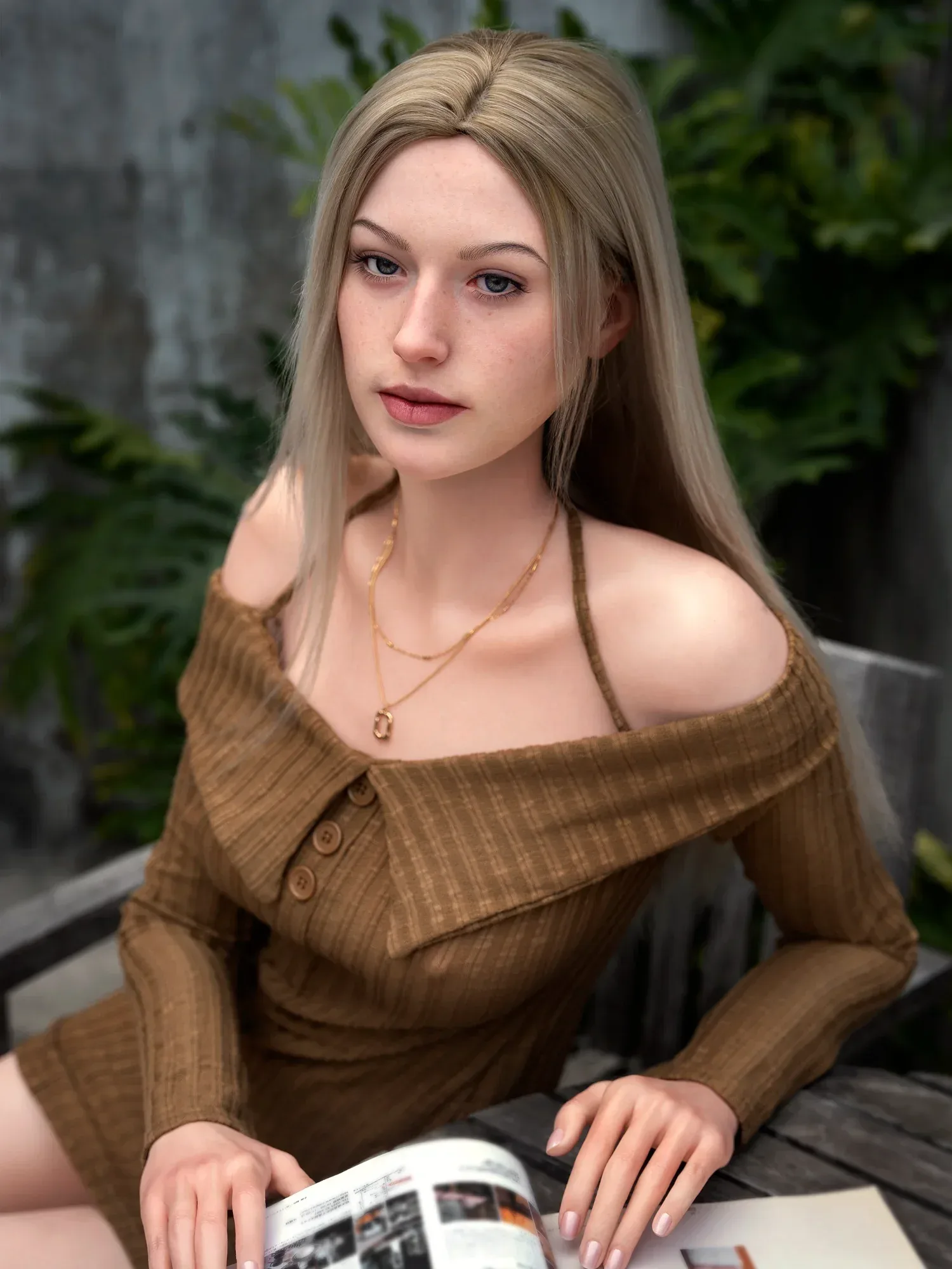 F5659—175cm\/5ft7 E Cup Movable Jaws Silicone Sex Naked Doll (Inspiration) | Zelex Doll view 10