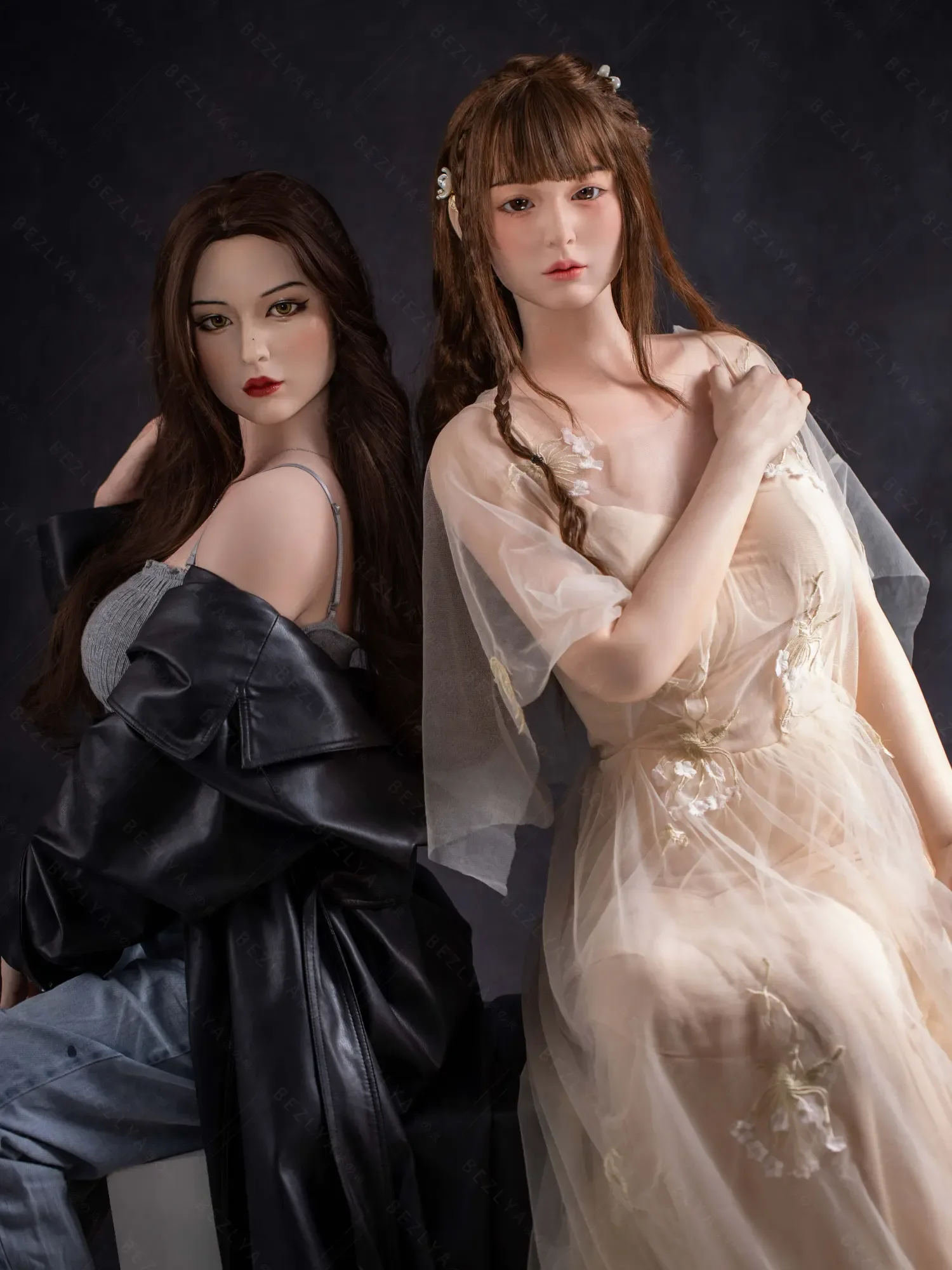 F4737-160cm(5.3ft)-34kg 2.0 B Cup Robot Silicone Head Adult Asian Chinese Sex Doll|Bezlya Doll view 1