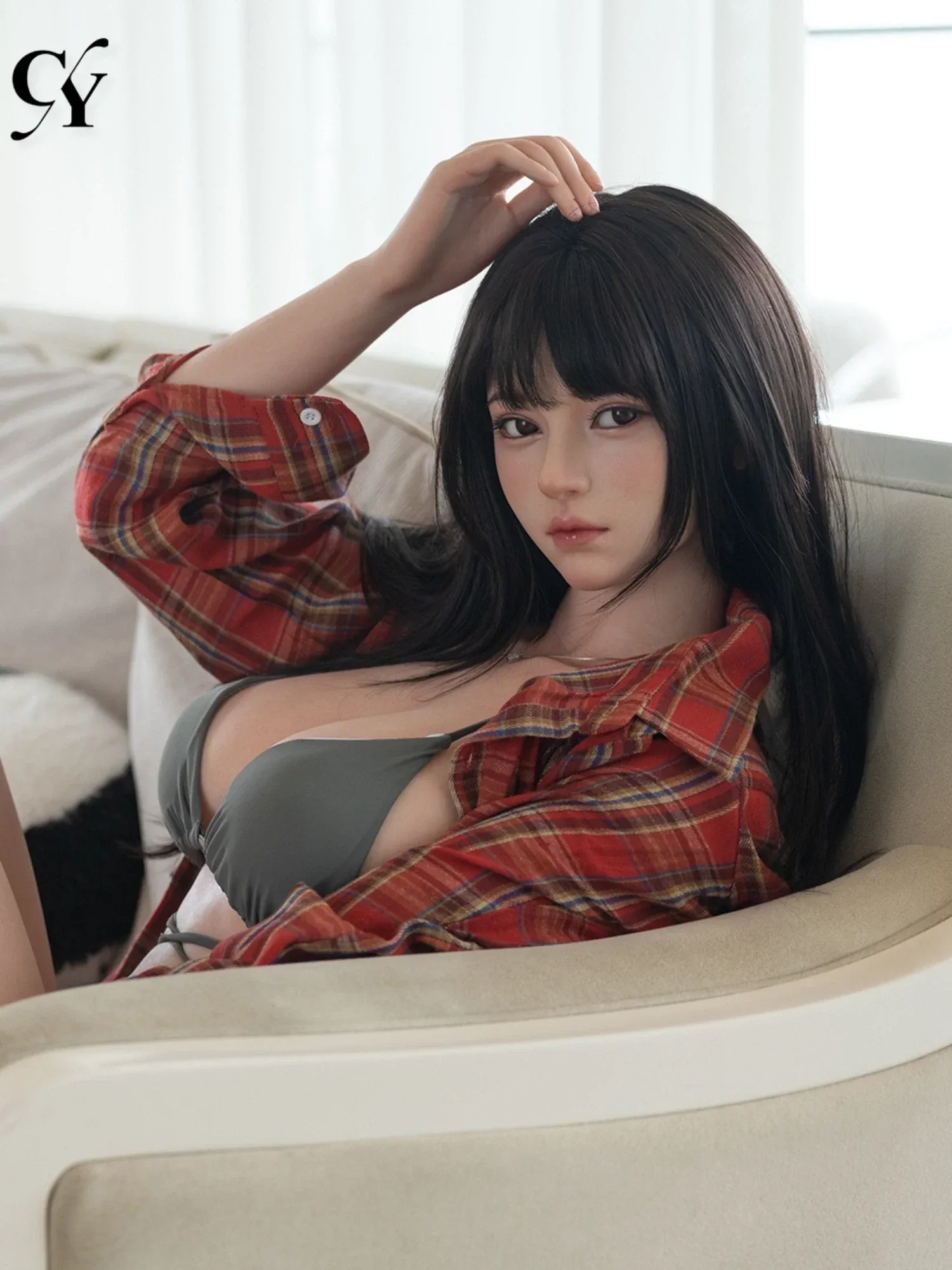 F5837—168cm\/5ft5-35kg F Cup Himari Silicone Realistic Sex Doll | TOP-CYDOLL view 11
