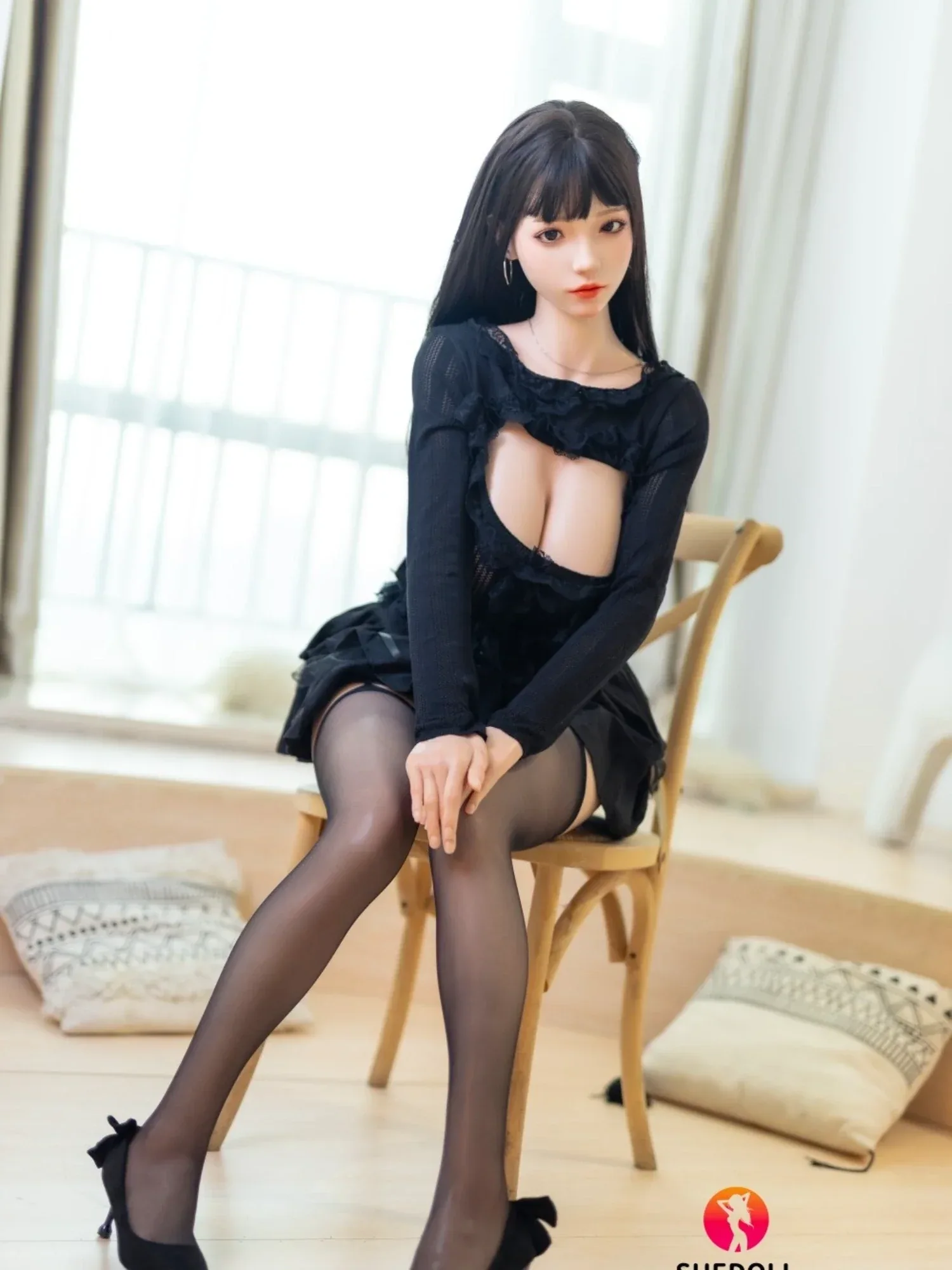 F6022—163cm\/5ft4-51kg H Cup Asian ROS Silicone Sex Doll | SHEDOLL view 8