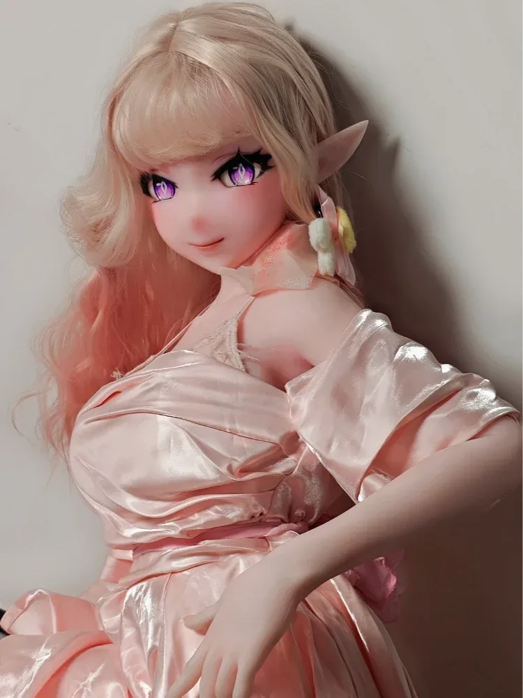 F8146-165cm\/5ft4-34.7kg Silicone Anime Sex Doll|Elsa Babe view 12
