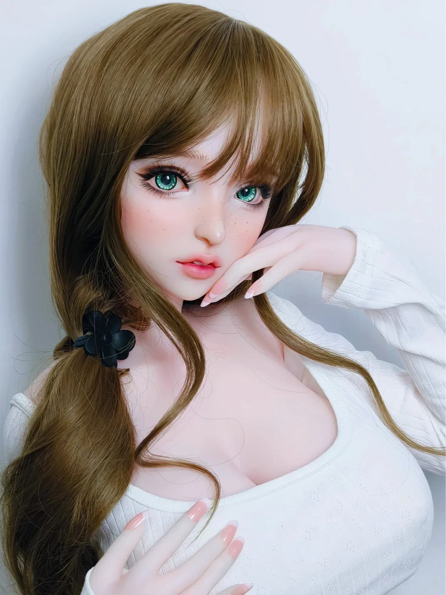 F9378-150cm\/5ft 27.5kg Hentai Life Size Female Sex Doll Silicone Head | Elsa Babe view 9