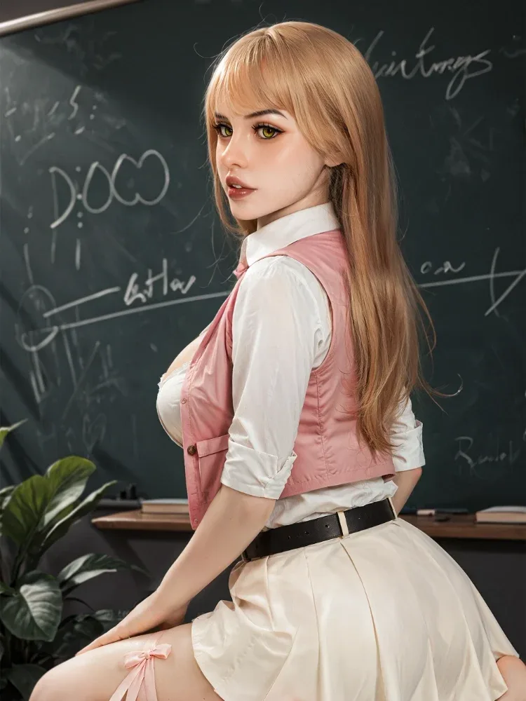F5560-150cm(4ft9)-33kg F Cup japanese life size Silicone Head Sex Doll | Aibei Doll view 12