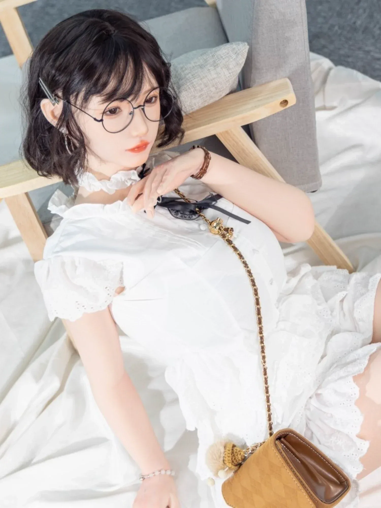 F6041—165cm\/5ft4-56kg E Cup Asian ROS Silicone Sex Doll | SHEDOLL view 11