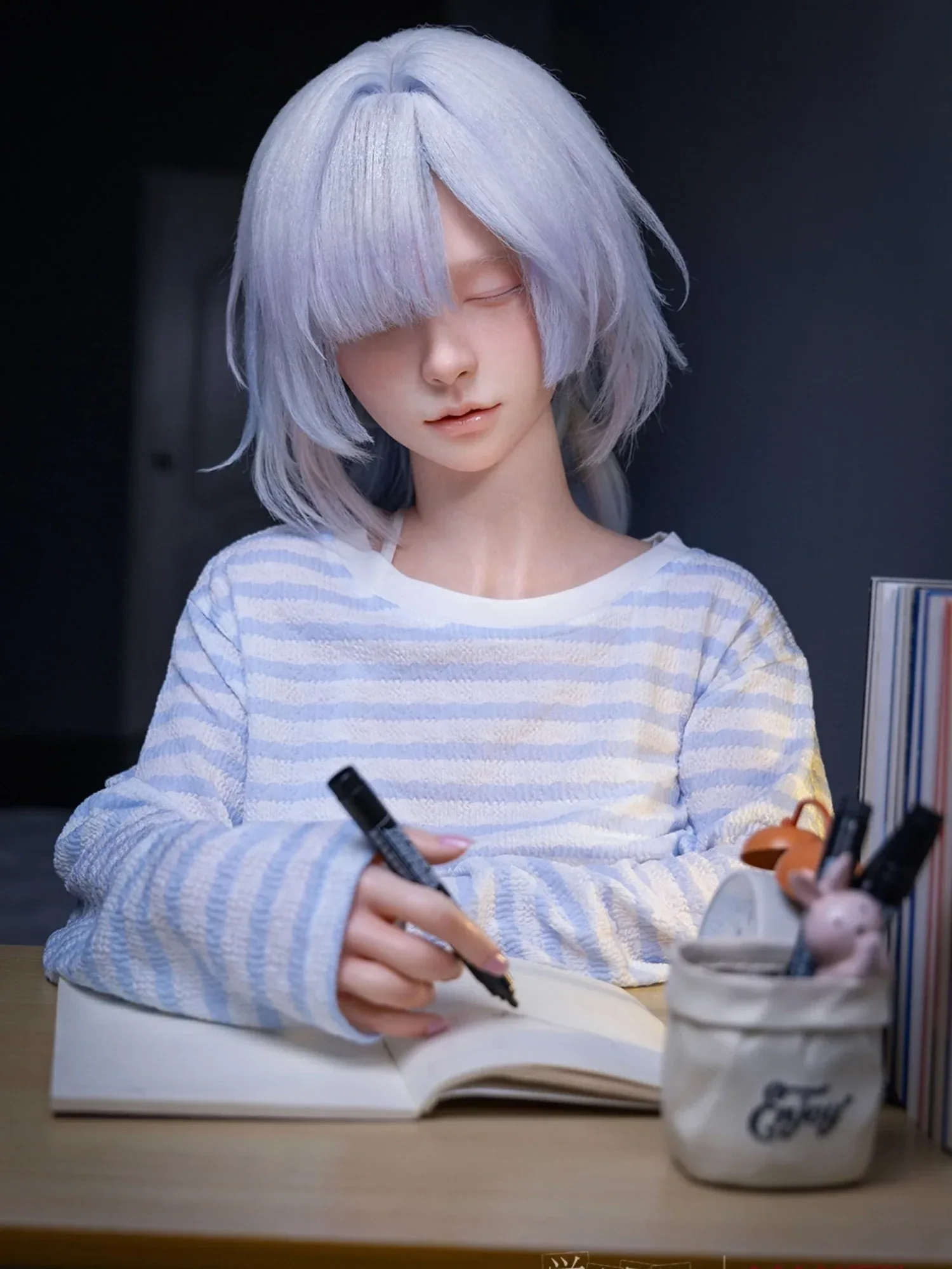 F6313—153cm\/5ft4-28kg B Cup Silicone Closed Eye Small Breasted Sex Doll | Firefly Diary MAX view 10