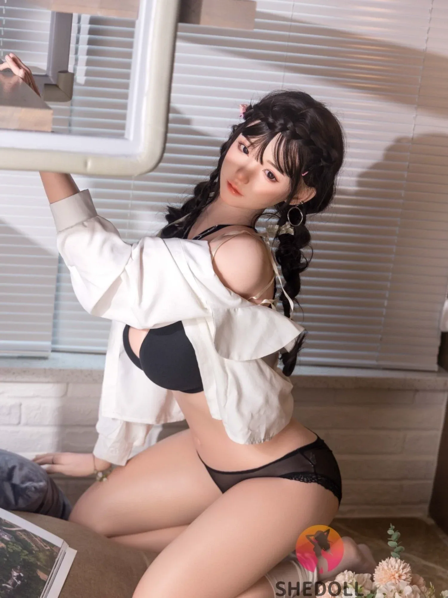 F6040—165cm\/5ft4-56kg E Cup Asian Silicone Sex Doll | SHEDOLL view 10
