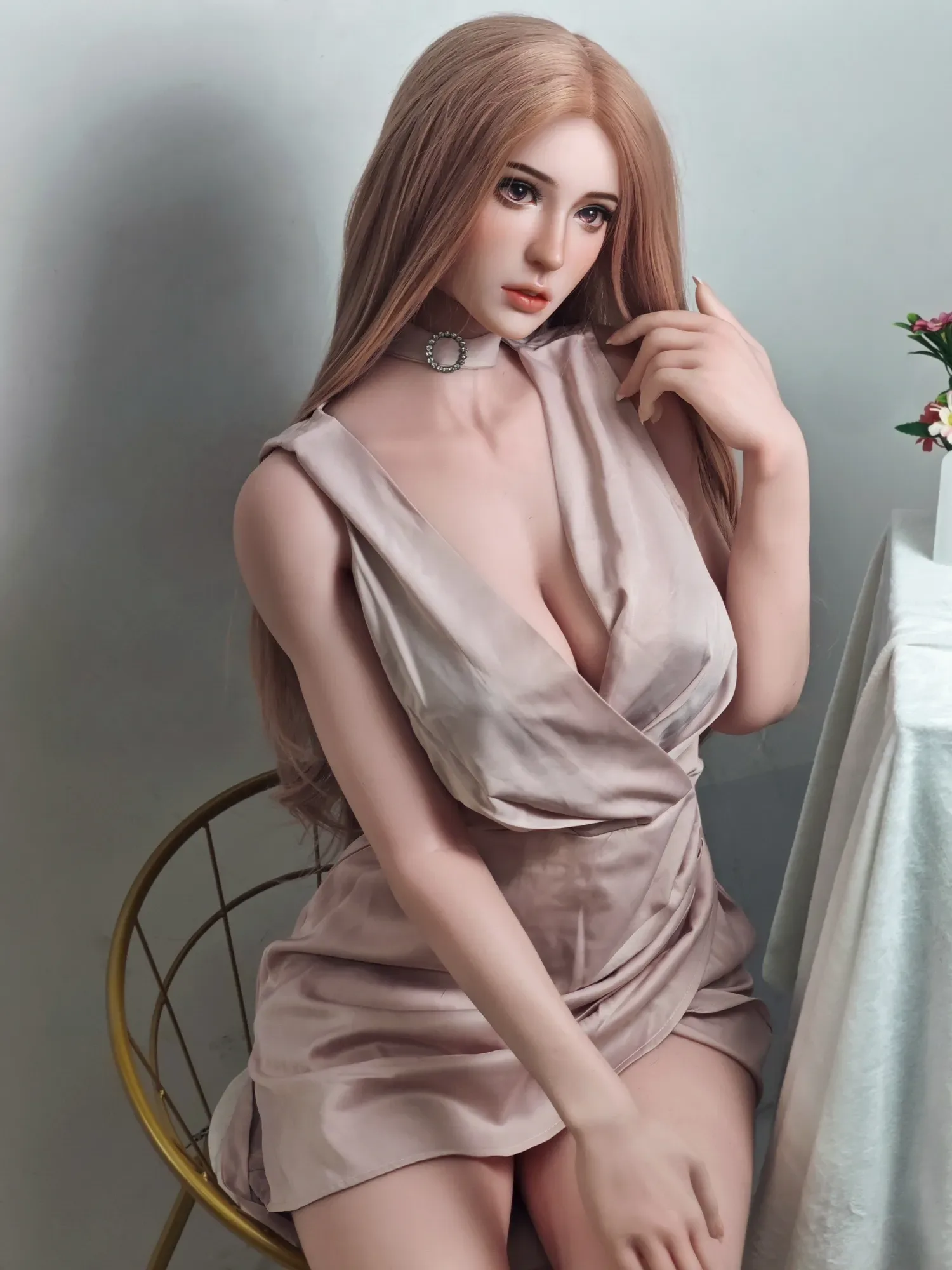 F3804-160cm\/5ft2 Ikeda Anna Silicone Anime Sex Doll | Elsa Babe view 5