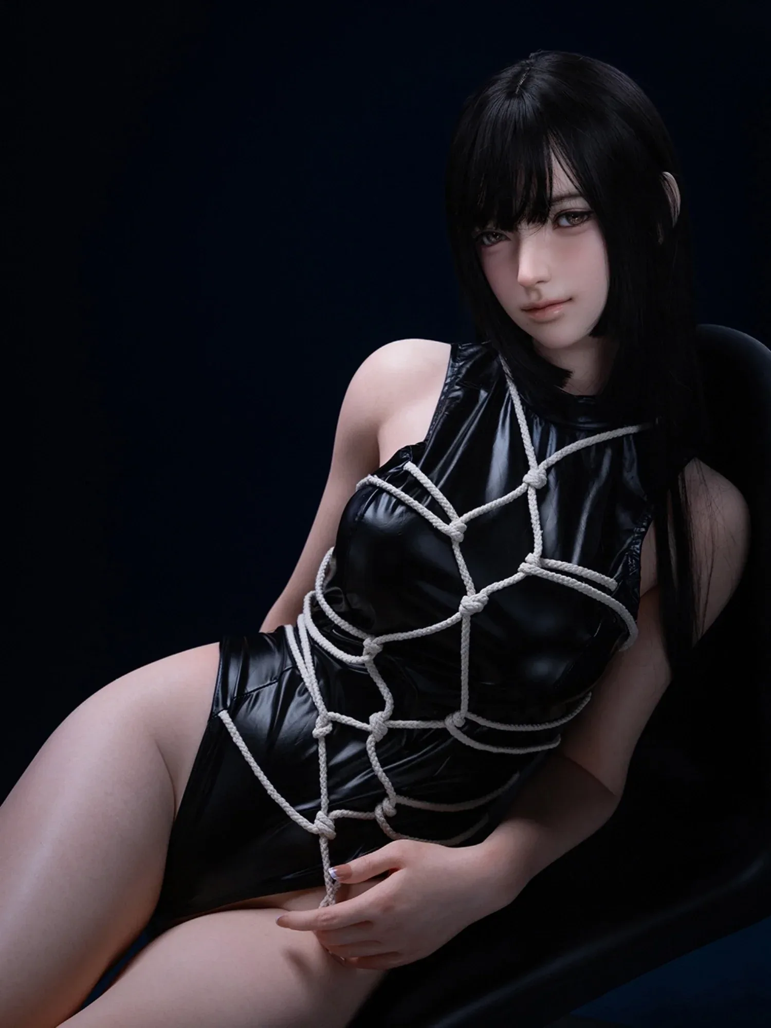 F6176—162cm\/5ft3-36.5kg B Cup Silicone Asian Japanese Sex Doll | Firefly Diary view 11