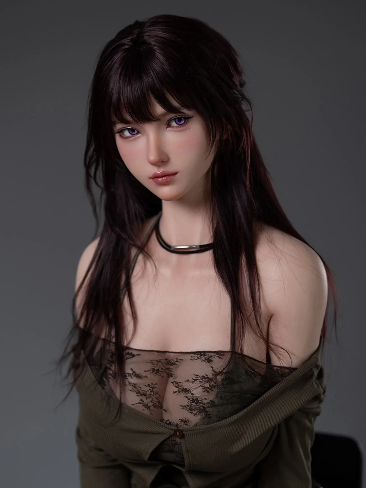 F6293—168cm\/5ft5-35kg F Cup  Silicone Realistic Celebrity Sex Doll Asian  | TOP-CYDOLL