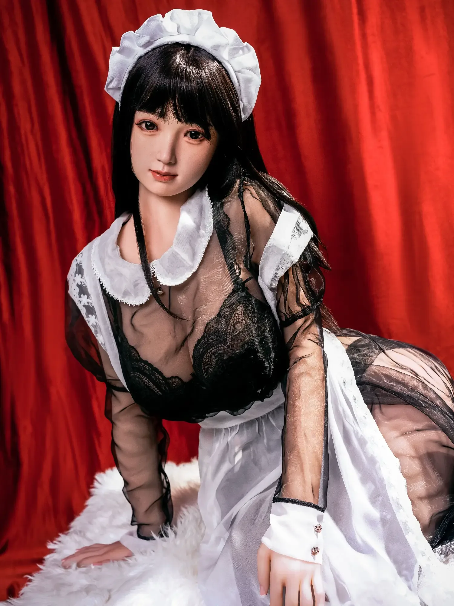 F4706-155Mcm(5.1ft)-40kg 2.0 G Cup Asian Robot Silicone Head Chinese Sex Doll|Bezlya Doll view 1