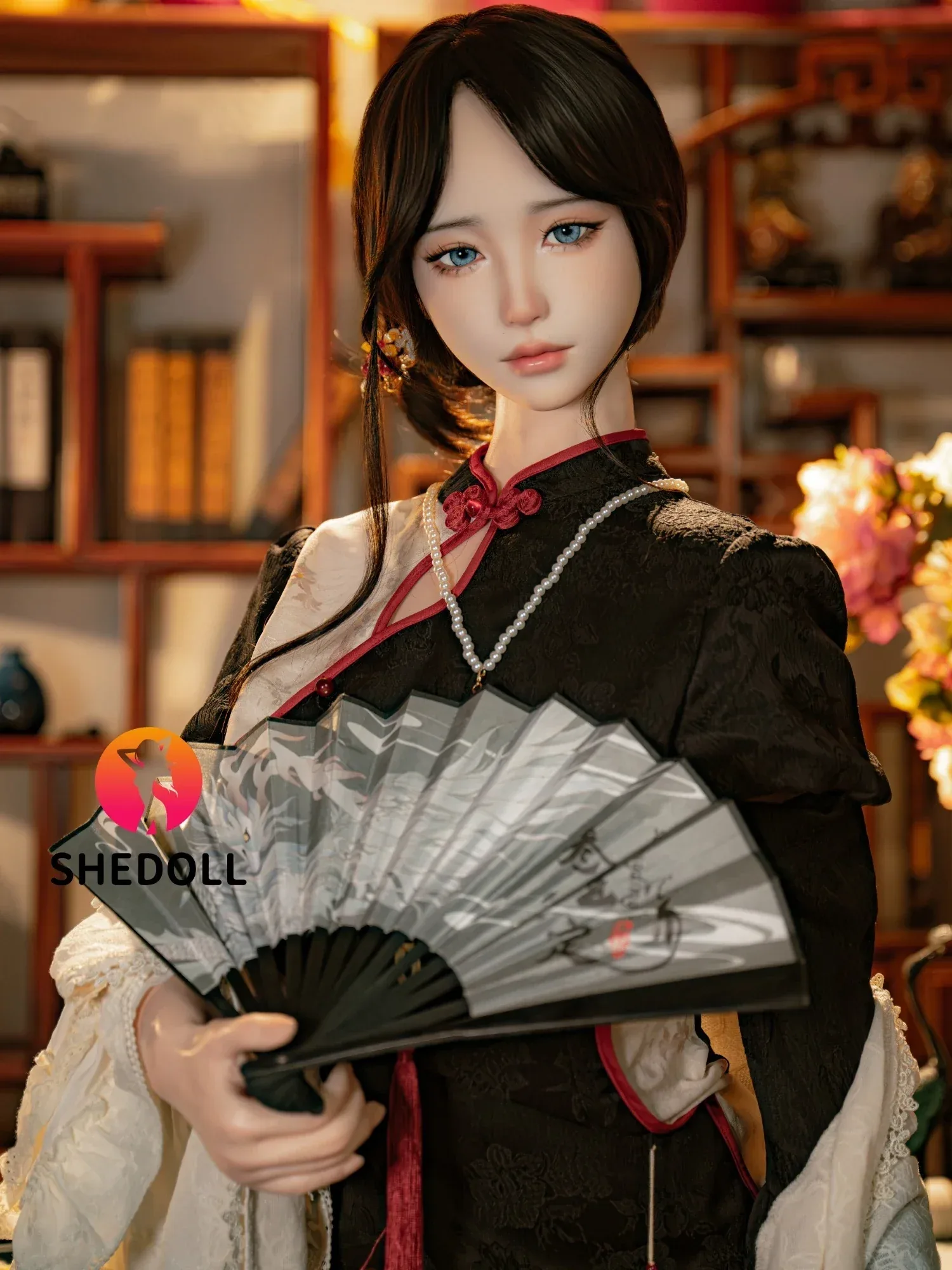 F6166—156cm\/5ft1-44kg E Cup Asian ROS Silicone Sex Doll | SHEDOLL