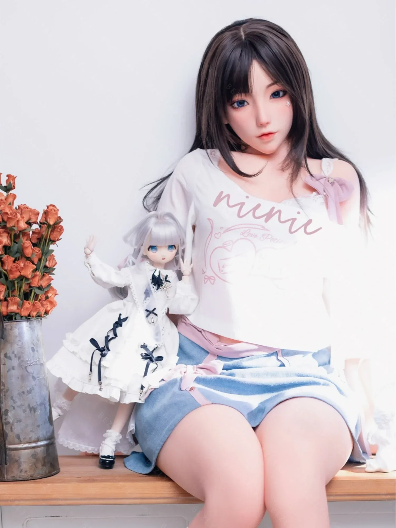 F7127-155Rcm(5.1ft)-37kg 2.0 A Cup Silicone Cute Japanese Young Sex Doll|Bezlya Doll view 7