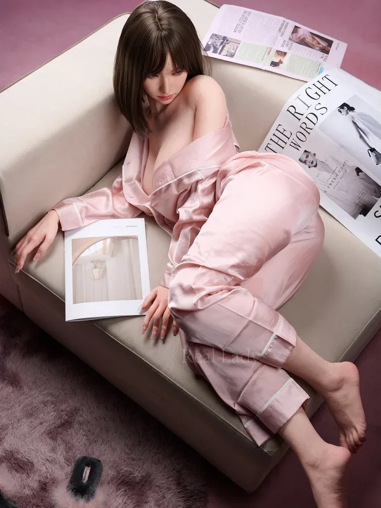 F2596-150cm(4.9ft)-27.6kg F Cup Pink Lover Silicone Hyper Realistic Sex Doll|Real Lady Sex Doll view 5