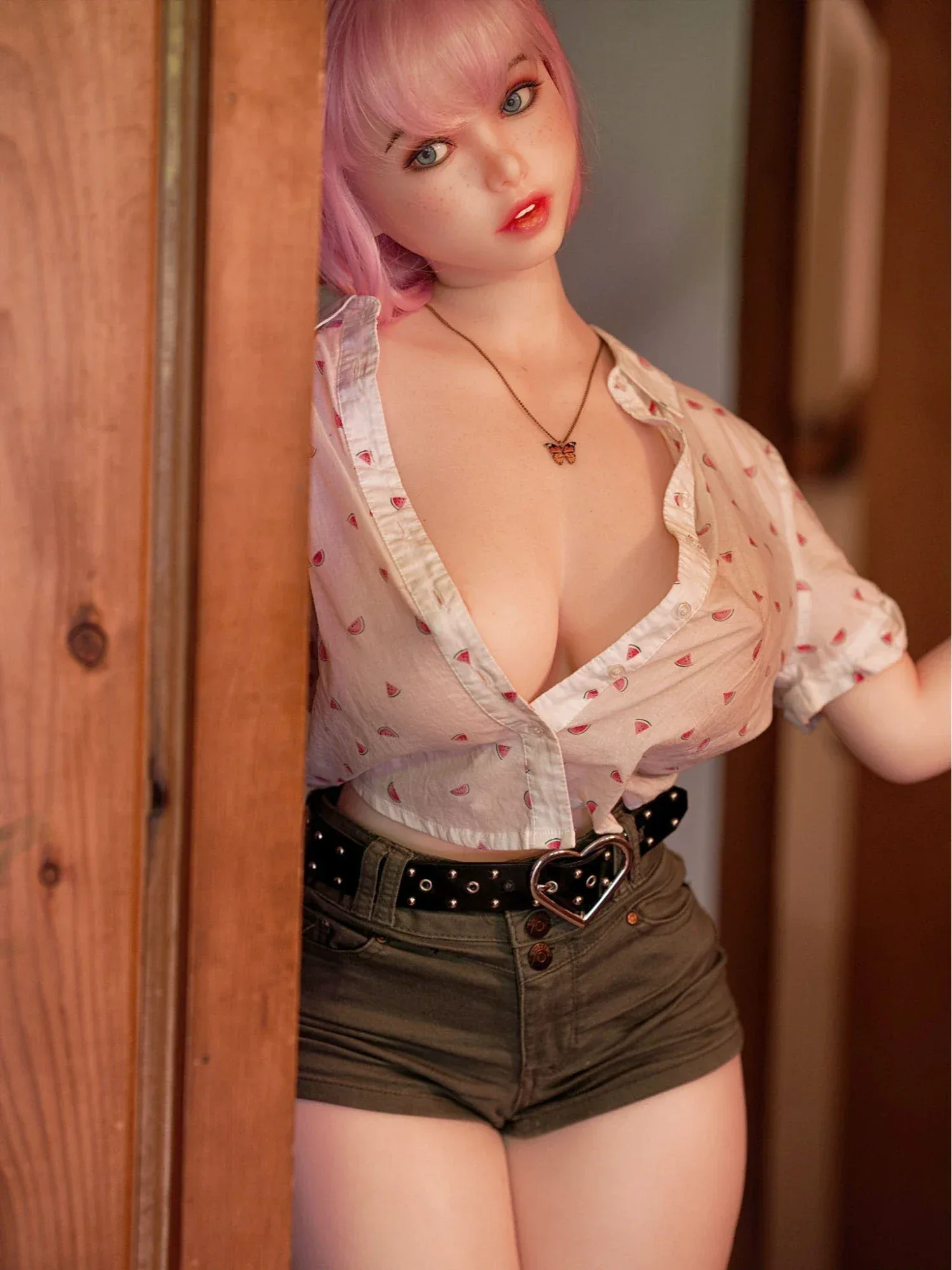 F4677-150cm\/4ft9(34kg)Ariel J Cup Mini Realistic Young Silicone Sex Doll | PiPer Doll view 1
