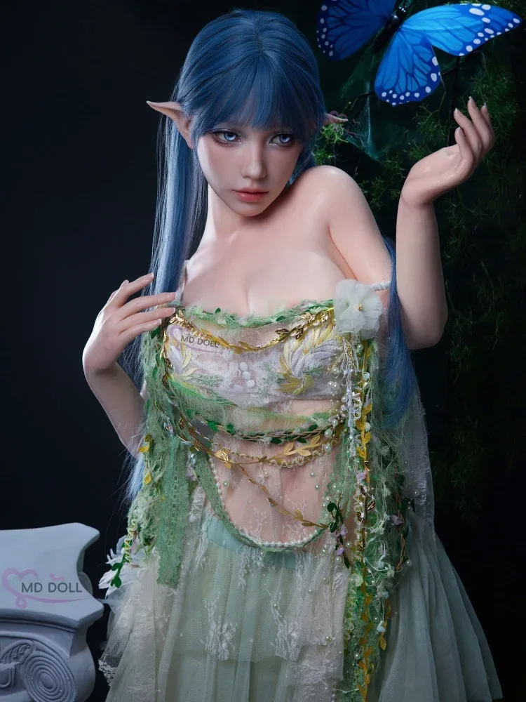 F8078-150cm\/5ft-27kg M24 Medium Chest Elf Silicone Sex Doll | MD Doll view 11