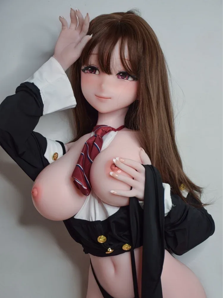 F5587-150cm\/5ft-27.5kg  mini Anime Silicone Futanari Sex Doll | Elsa Babe view 6