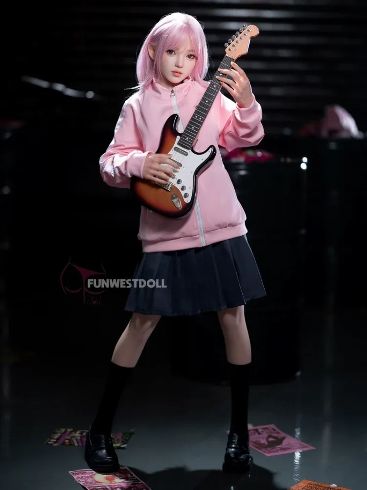F2555-152cm(5ft) 26.5kg D Cup Youthful Look Realistic Silicone Sex Doll|Fun West Doll view 5