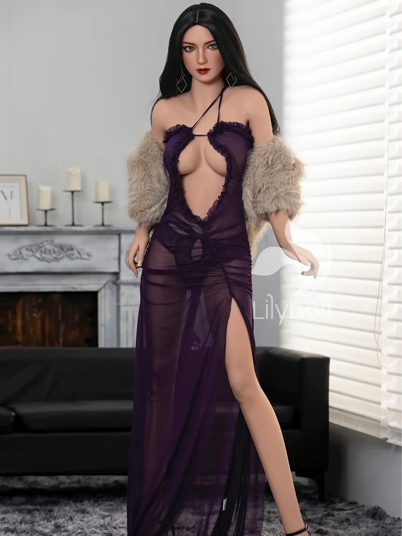 F7574—158cm\/5ft2-34kg D Cup TPE Body + Silicone Head Asian Sex Doll | LilyDoll view 5