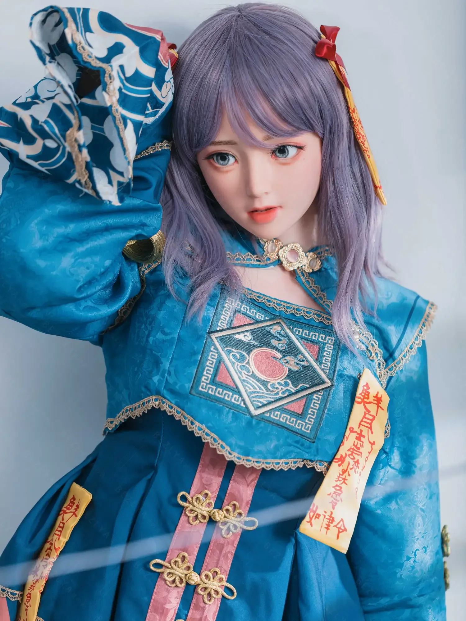 F4766-160cm(5.3ft)-34kg 2.2 B Cup Mini Asian Real Silicone ROS Chinese Sex Doll|Bezlya Doll view 4