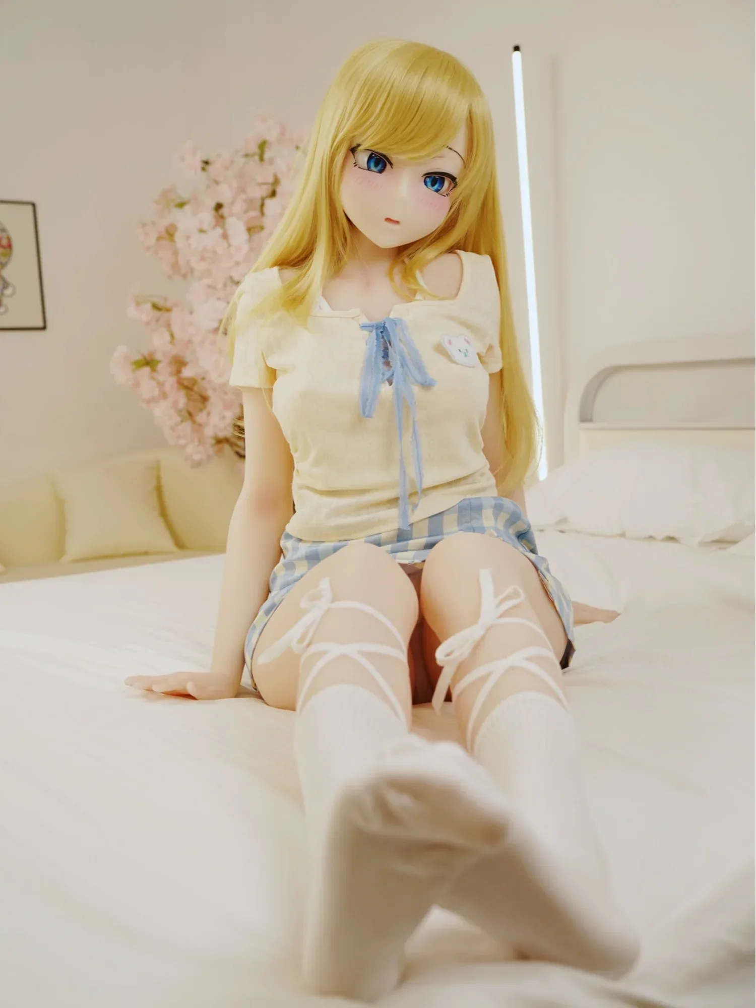 F5775-150cm(4ft11)-32.5kg Akane B Cup S-TPE Animes Gel filled Hentai Sex Doll | IROKEBIJIN Doll view 9