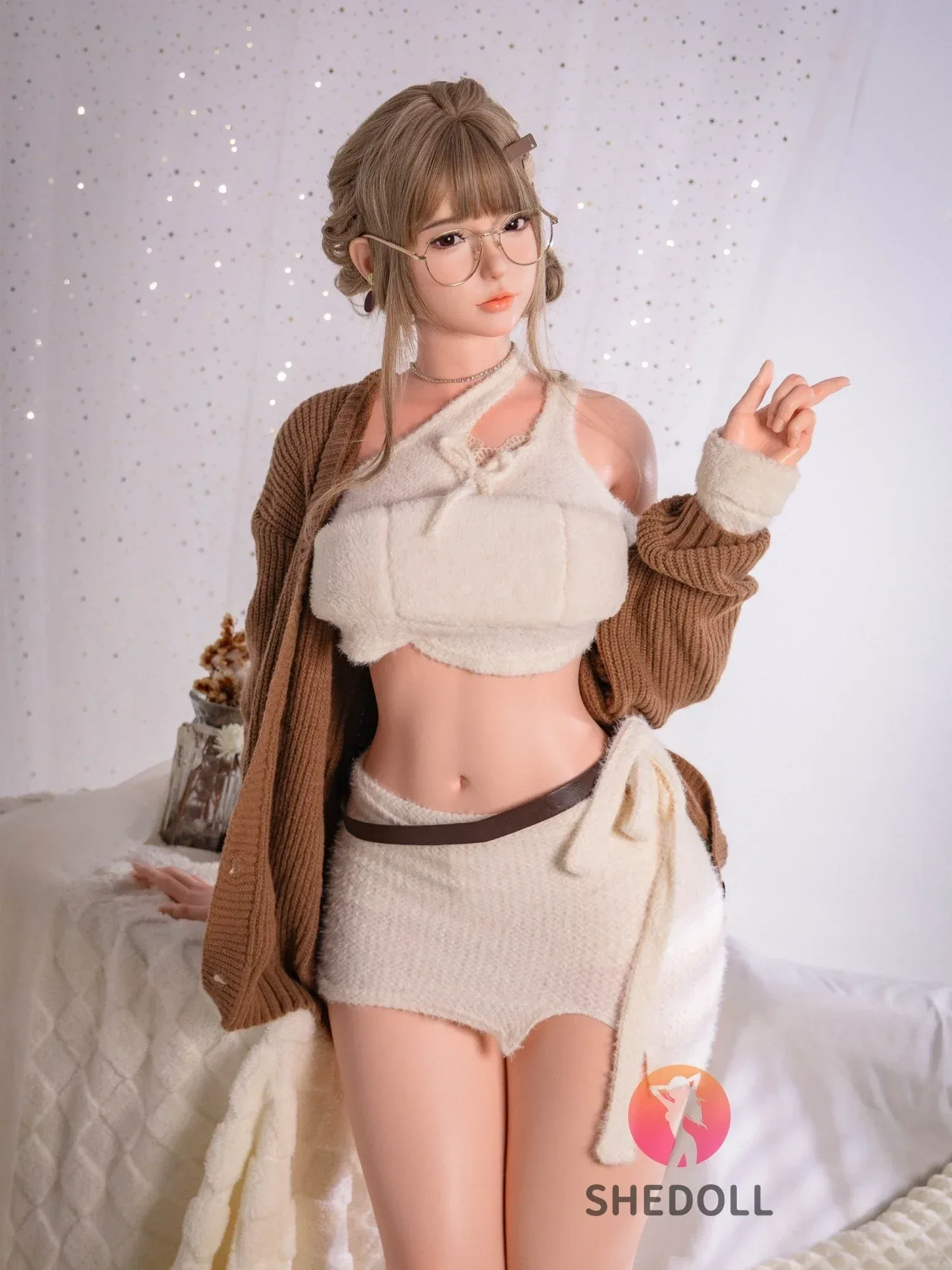 F6086—170cm\/5ft6-57kg E Cup Asian ROS Silicone Sex Doll | SHEDOLL view 3