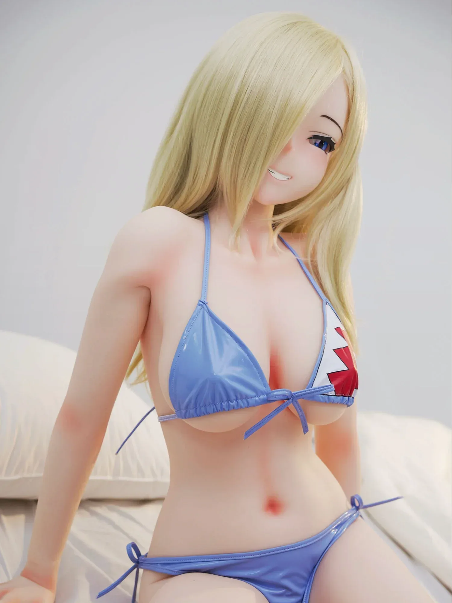 F4513-150cm(4ft9)-25kg Kasumi F Cup Silicone HHS Animes Mini Hentai Sex Doll | IROKEBIJIN Doll view 1