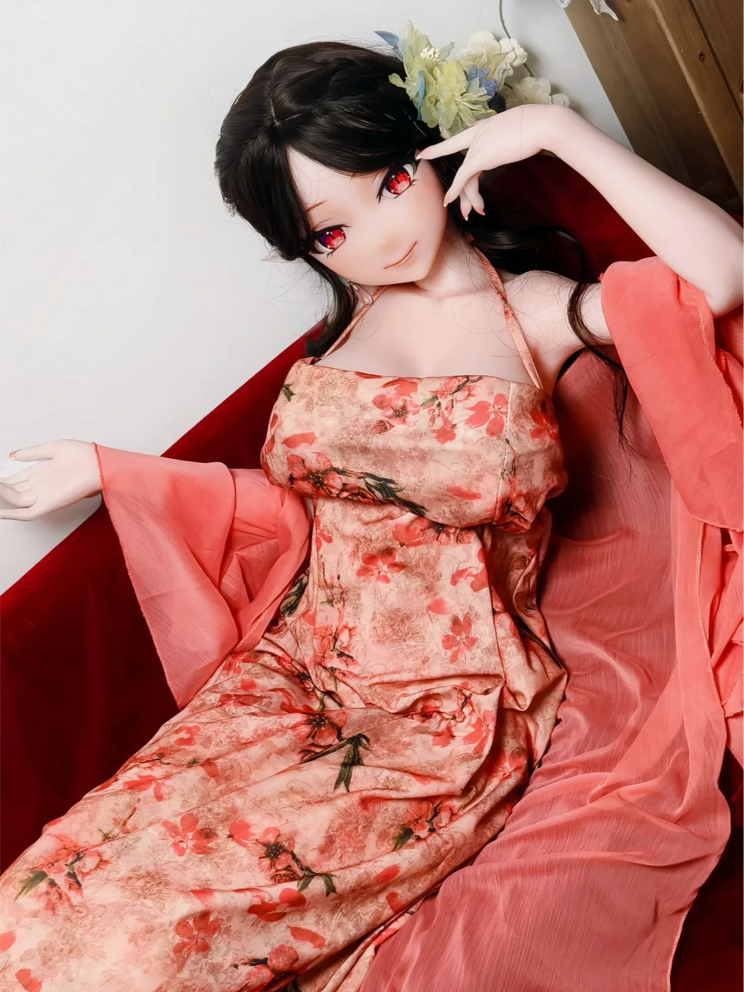 F9272-150cm\/5ft-27.5kg Silicone Head Anime female sex dolls | Elsa Babe view 7