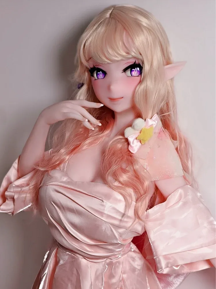 F8146-165cm\/5ft4-34.7kg Silicone Anime Sex Doll|Elsa Babe view 4