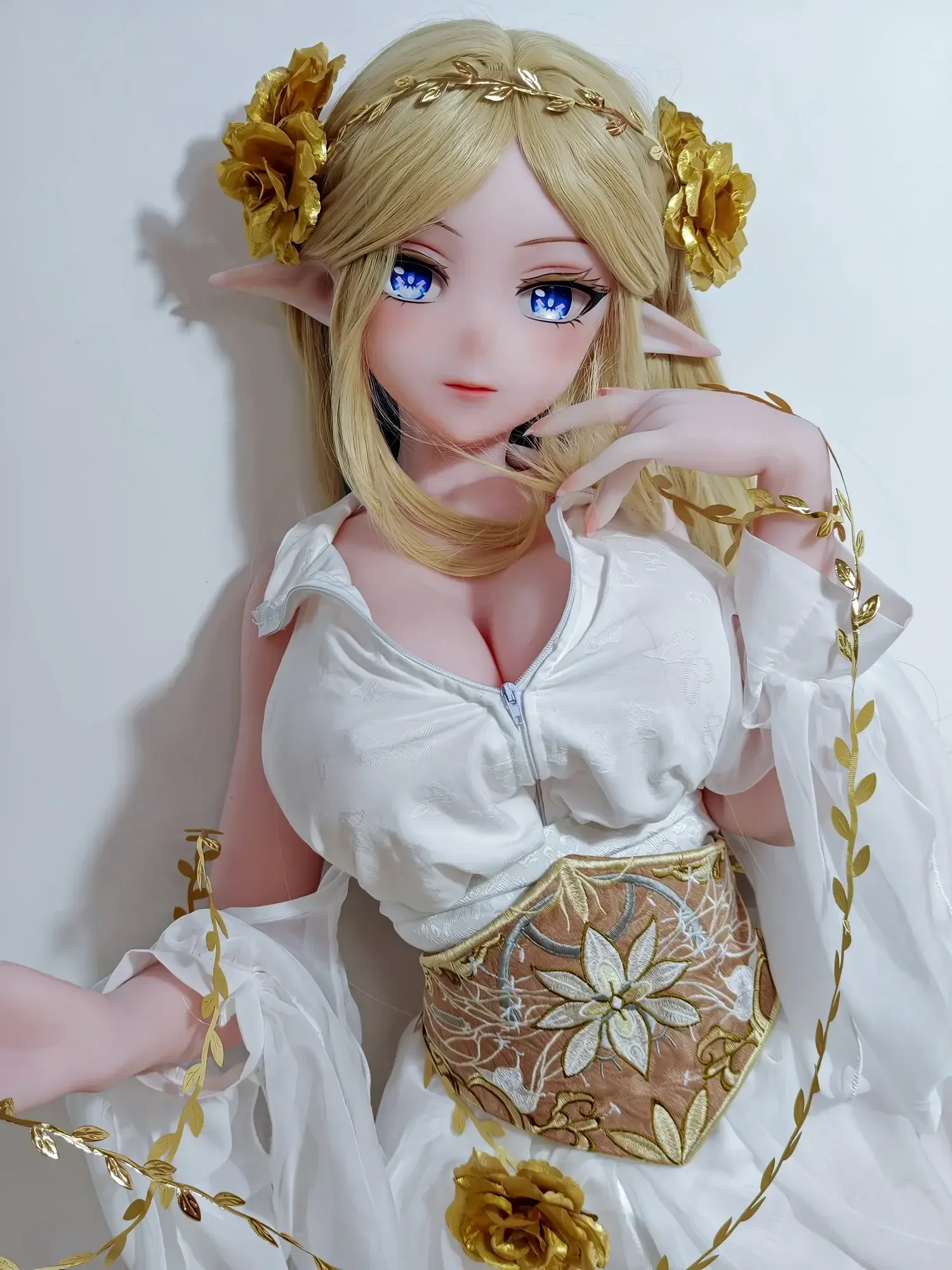 F9265-150cm\/5ft-27.5kg Silicone Head Anime life size sex dolls | Elsa Babe view 7