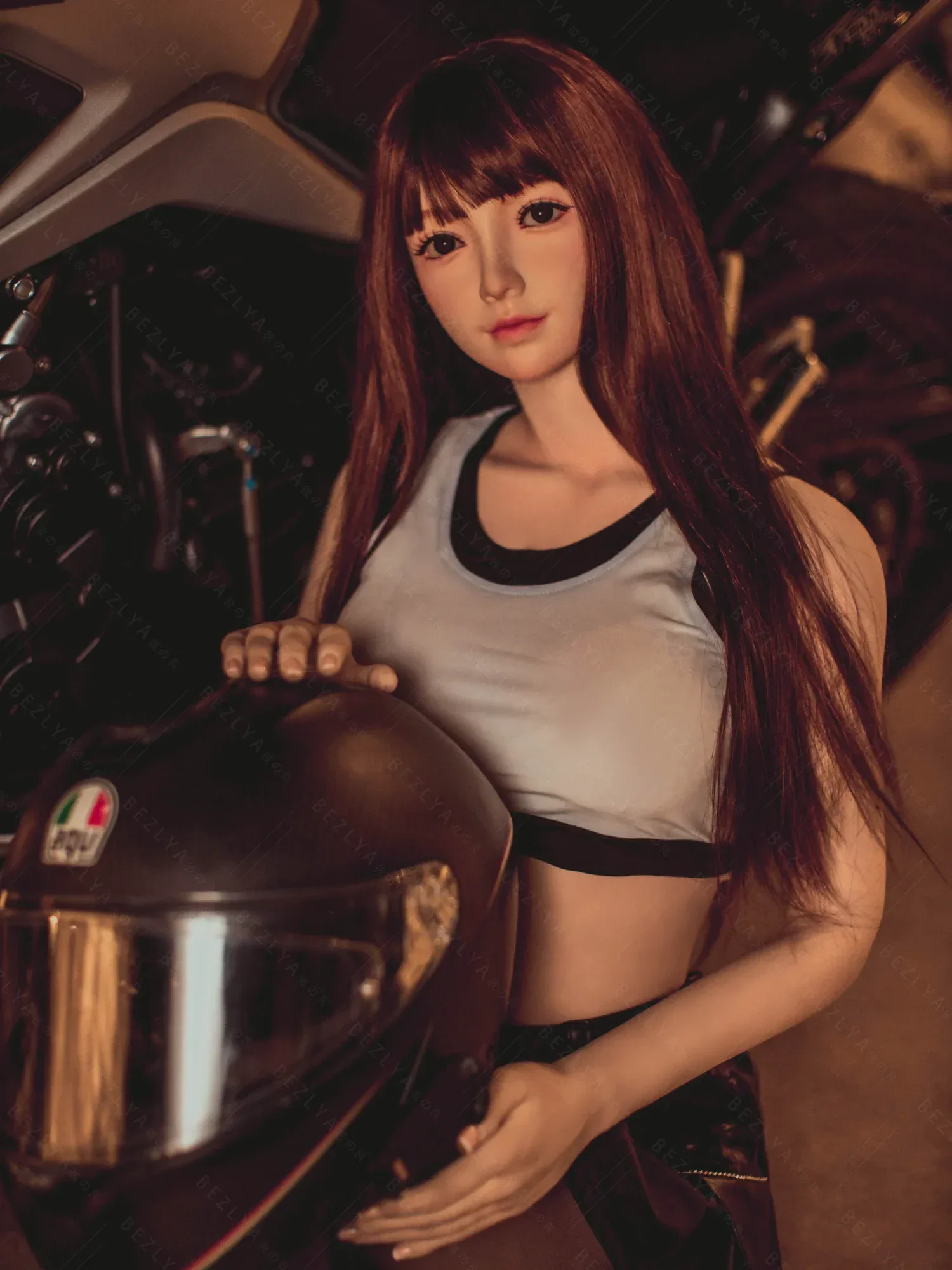 F4735-160cm(5.3ft)-34kg 2.1 B Cup Asian Real Silicone Chinese Sex Doll|Bezlya Doll view 12