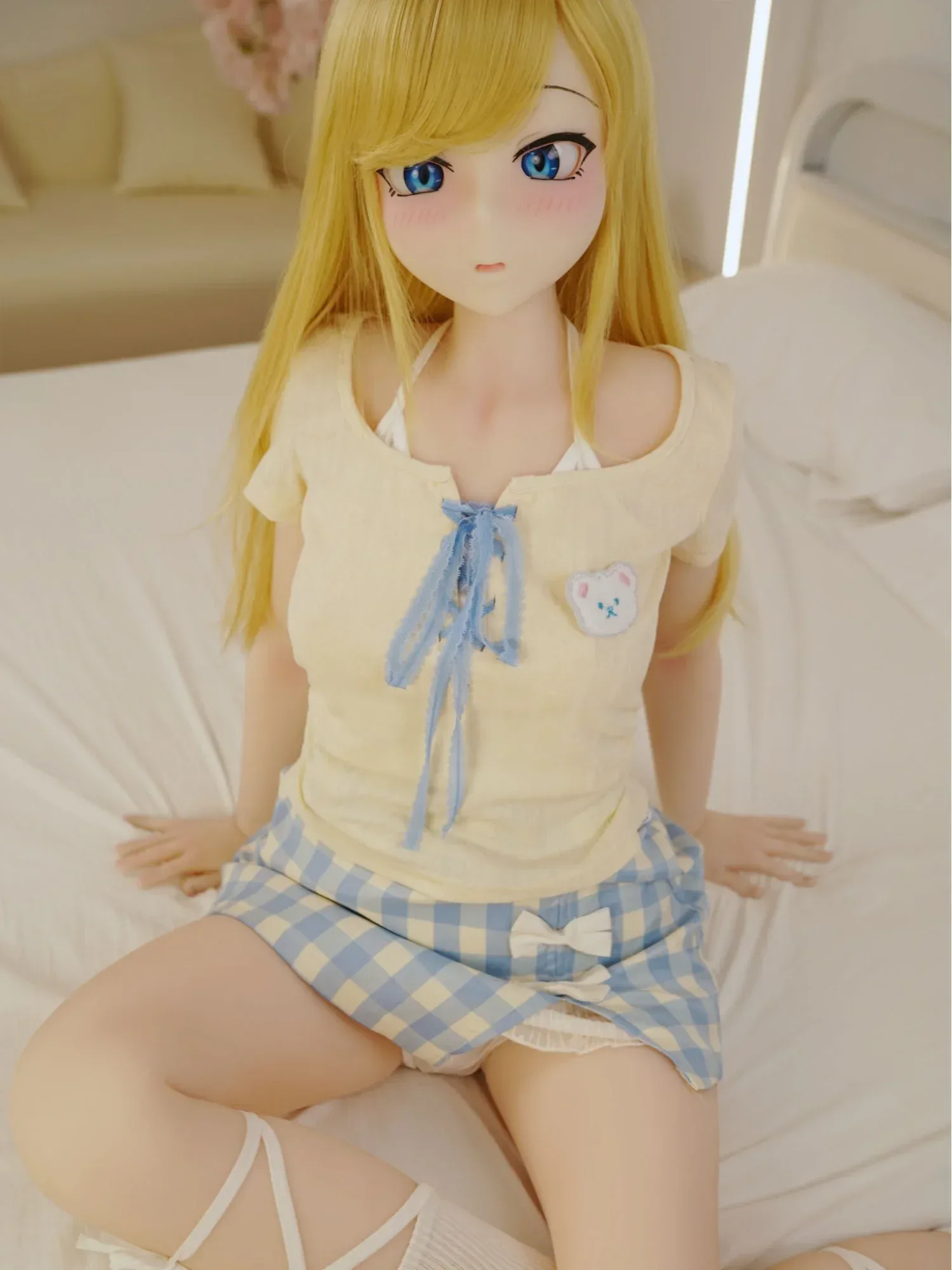 F5775-150cm(4ft11)-32.5kg Akane B Cup S-TPE Animes Gel filled Hentai Sex Doll | IROKEBIJIN Doll view 5