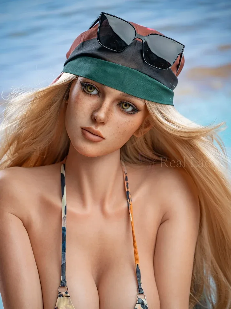 F5591-168cm(5.5ft)-39kg H Cup Realistic Full Size Silicone Sex Doll Huge Tits|Real Lady view 7