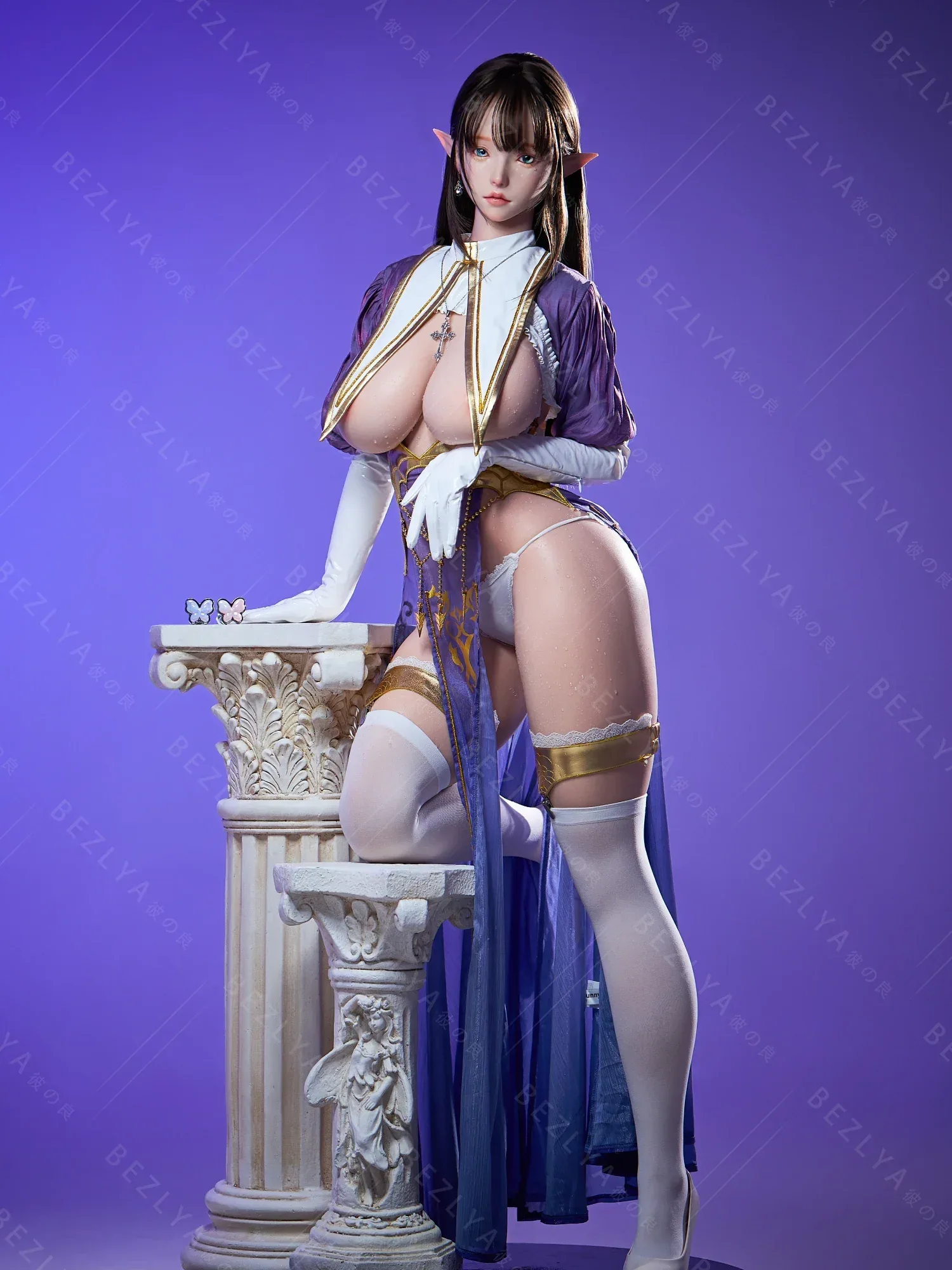 F5940-157cm(5.2ft)-36.2kg 2.2cf K Cup ROS Asian Chinese Silicone Sex Doll|AITIA Doll view 8