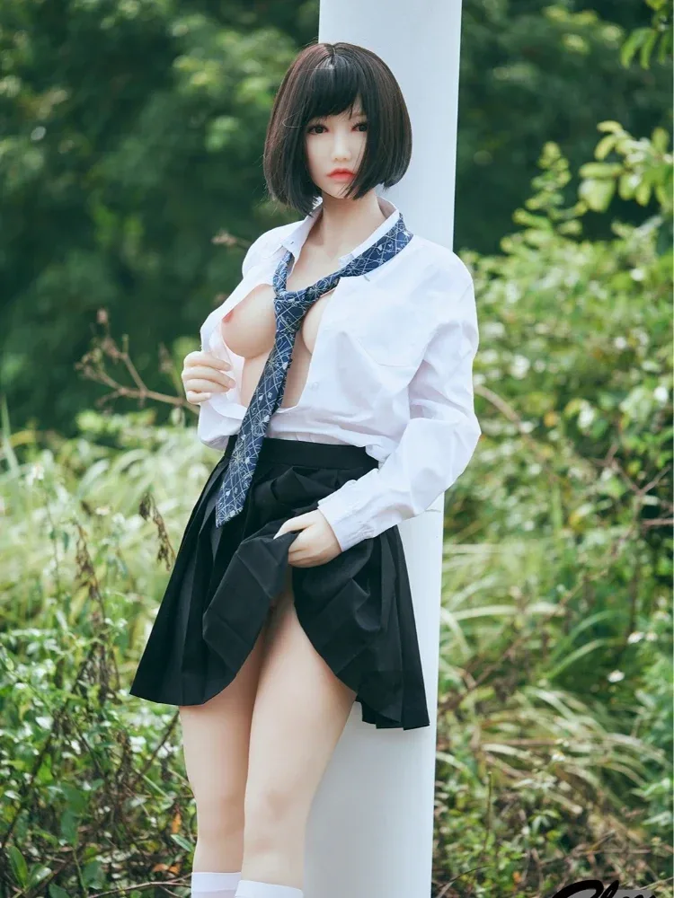 F1511-158cm(5ft2)-38.5kg D Cup Fukada Asian Silicone Head Sex Doll|Climax Doll view 3